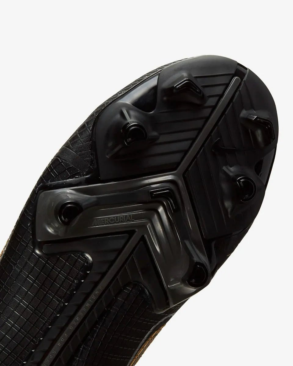 Nike Junior Superfly 8 Academy FG-MG - Black-Silver-Gold