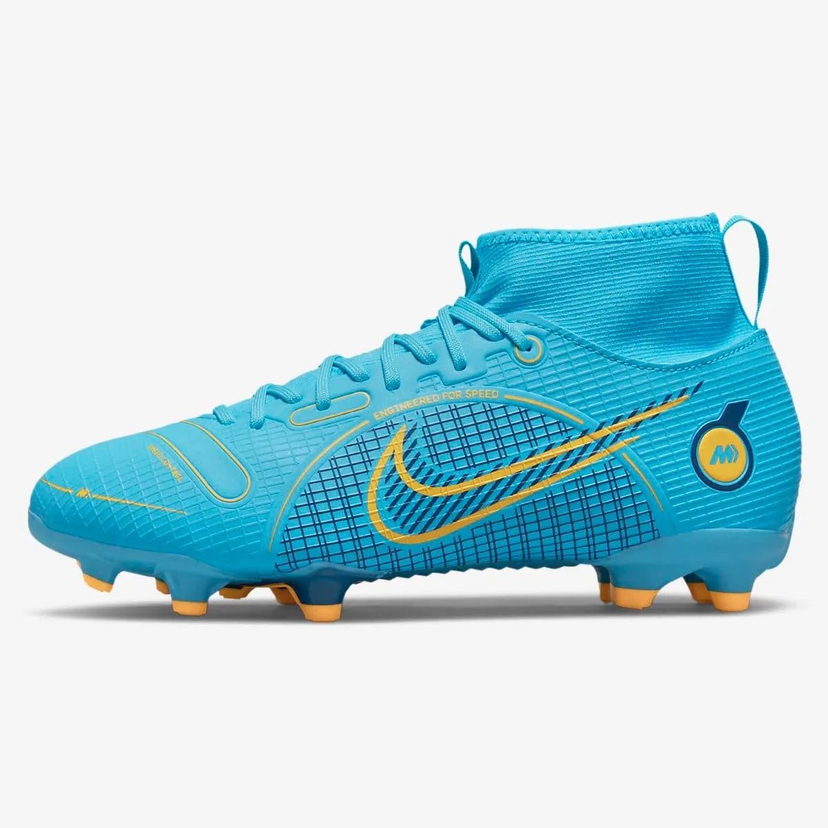 Nike JR Superfly 8 Academy FG-MG - Chlorine Blue-Laser Orange
