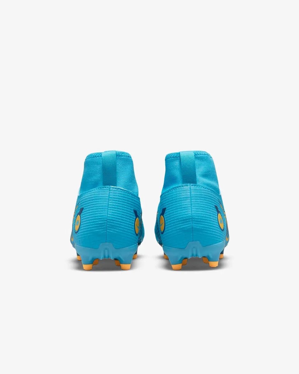 Nike JR Superfly 8 Academy FG-MG - Chlorine Blue-Laser Orange