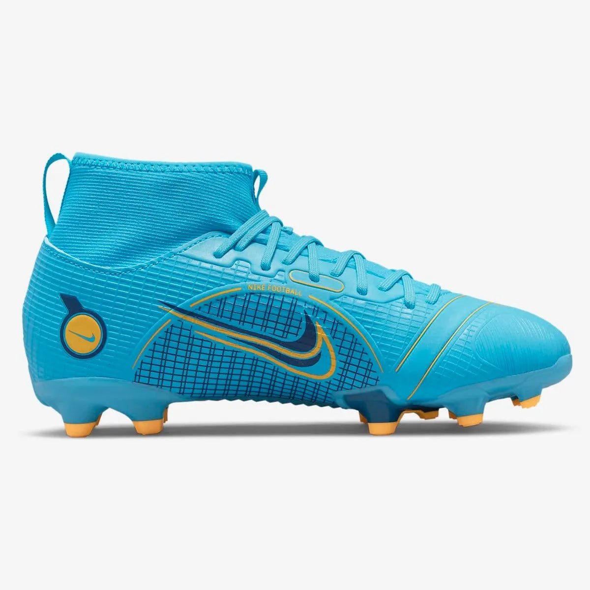 Nike JR Superfly 8 Academy FG-MG - Chlorine Blue-Laser Orange