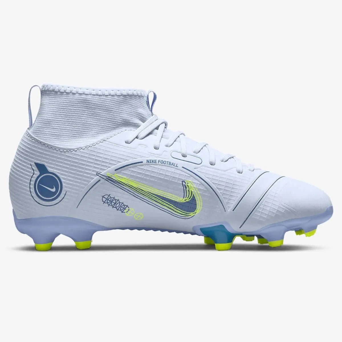 Nike Junior Superfly 8 Academy FG-MG - Grey-Blue
