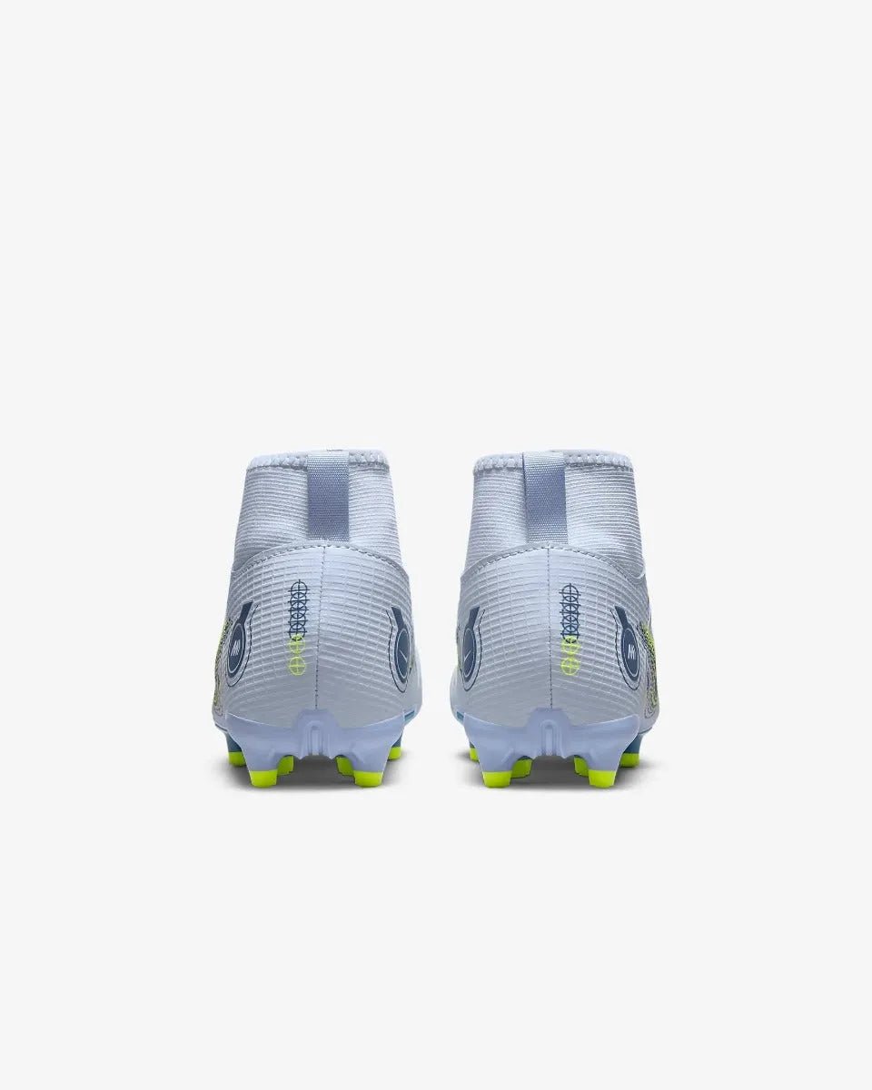 Nike Junior Superfly 8 Academy FG-MG - Grey-Blue