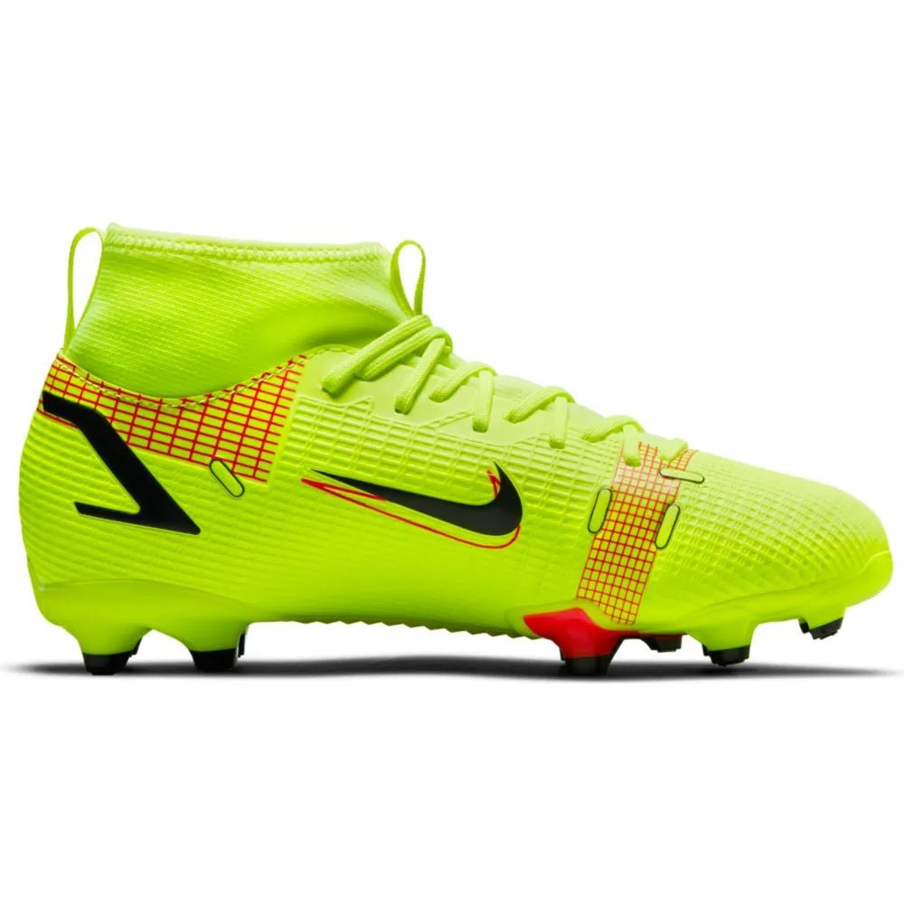 Nike JR Superfly 8 Academy FG-MG - Volt-Bright Crimson (Side 2)