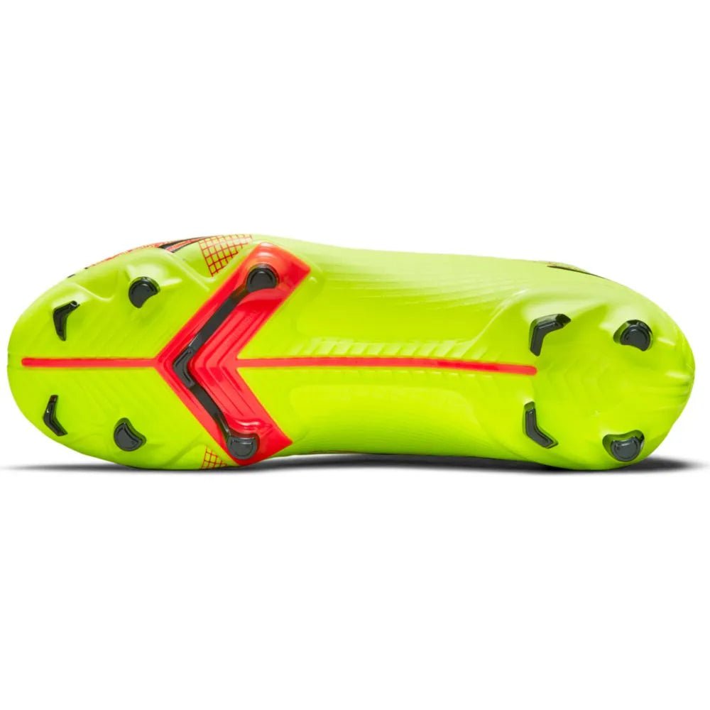Nike JR Superfly 8 Academy FG-MG - Volt-Bright Crimson (Bottom)
