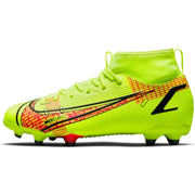 Nike JR Superfly 8 Academy FG-MG - Volt-Bright Crimson (Side 1)