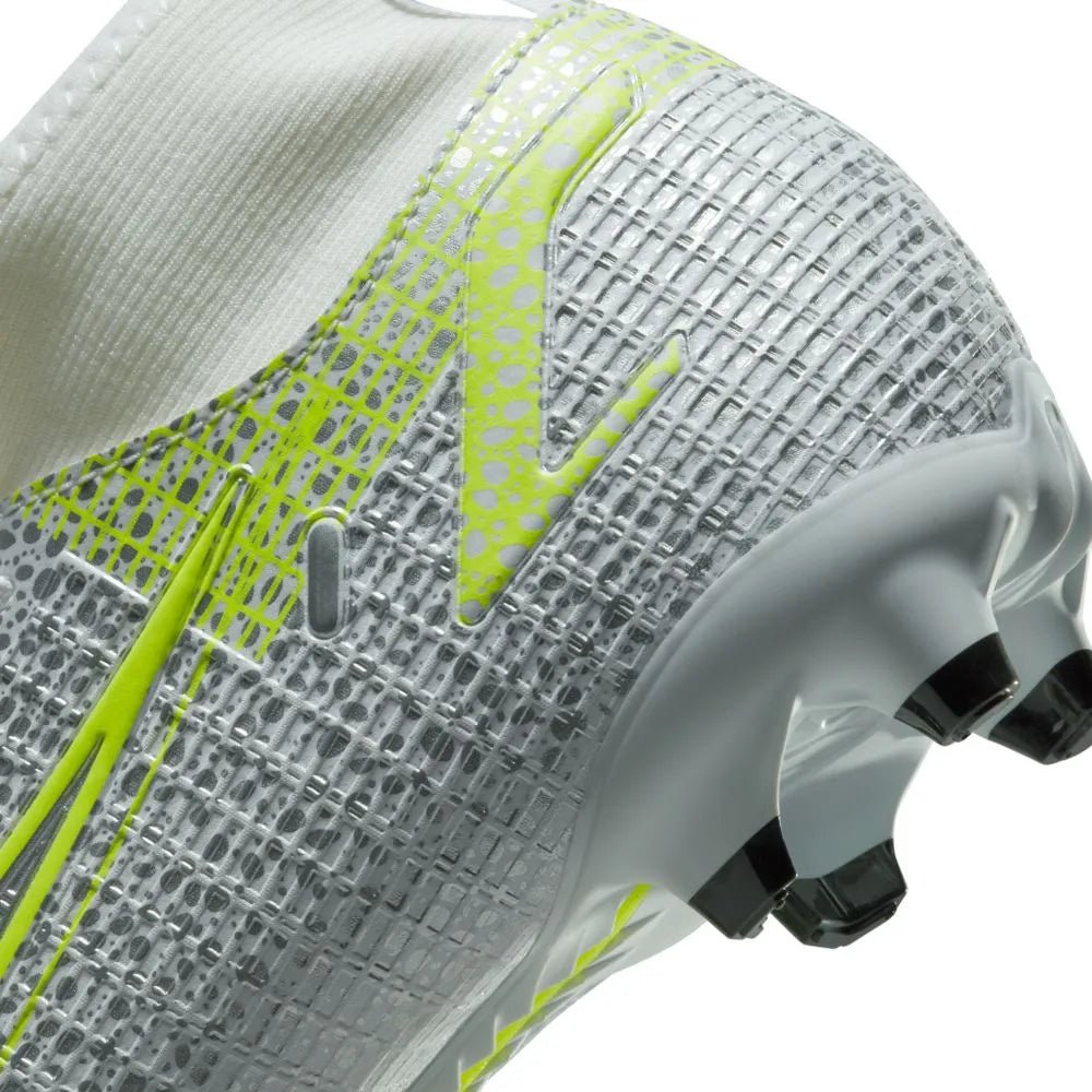 Nike JR Superfly 8 Academy FG-MG - White-Grey-Volt
