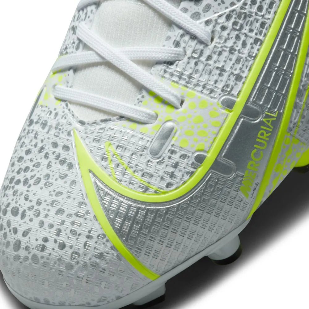 Nike JR Superfly 8 Academy FG-MG - White-Grey-Volt