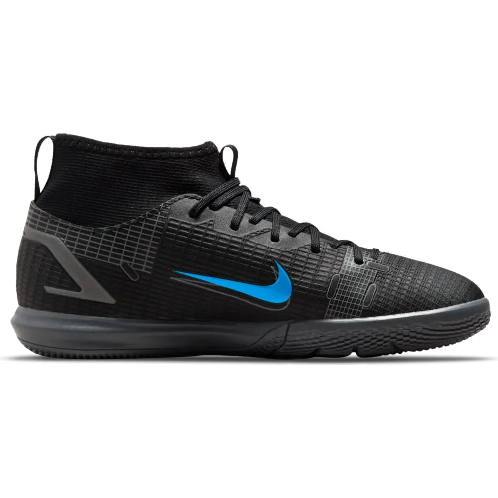 Nike Junior Superfly 8 Academy IC - Black-Blue