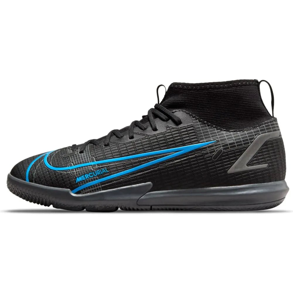 Nike Junior Superfly 8 Academy IC - Black-Blue