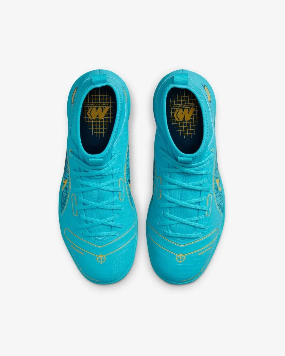 Nike Junior Superfly 8 Academy Indoor - Chlorine Blue-Laser Orange