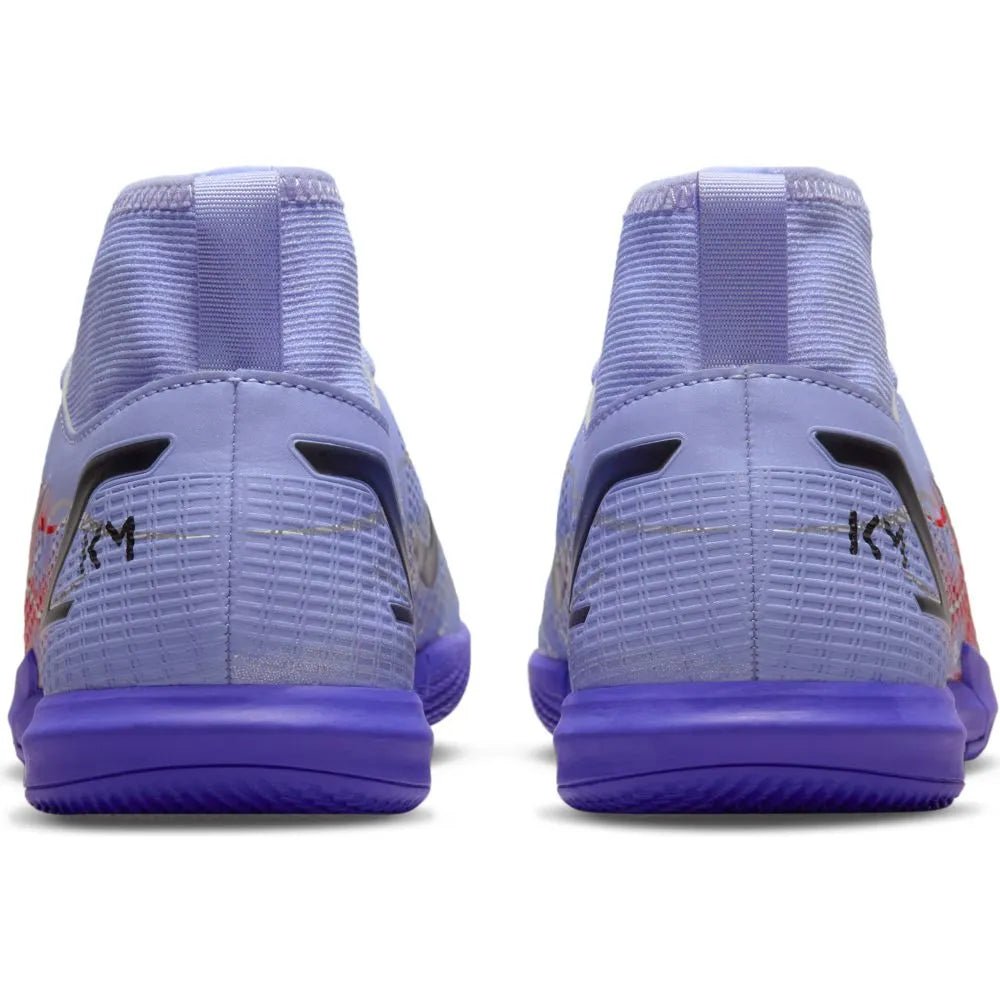 Nike Junior Superfly 8 Academy KM IC - Light Thistle-Bright Crimson