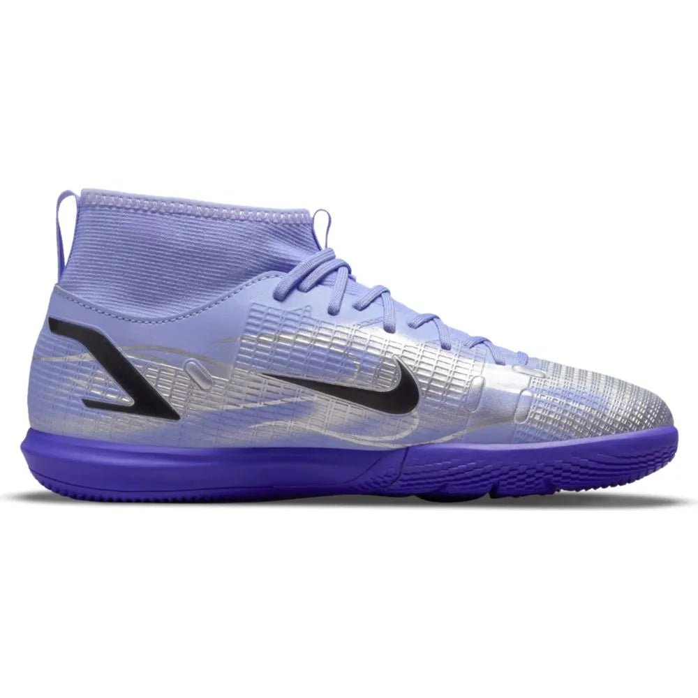 Nike Junior Superfly 8 Academy KM IC - Light Thistle-Bright Crimson