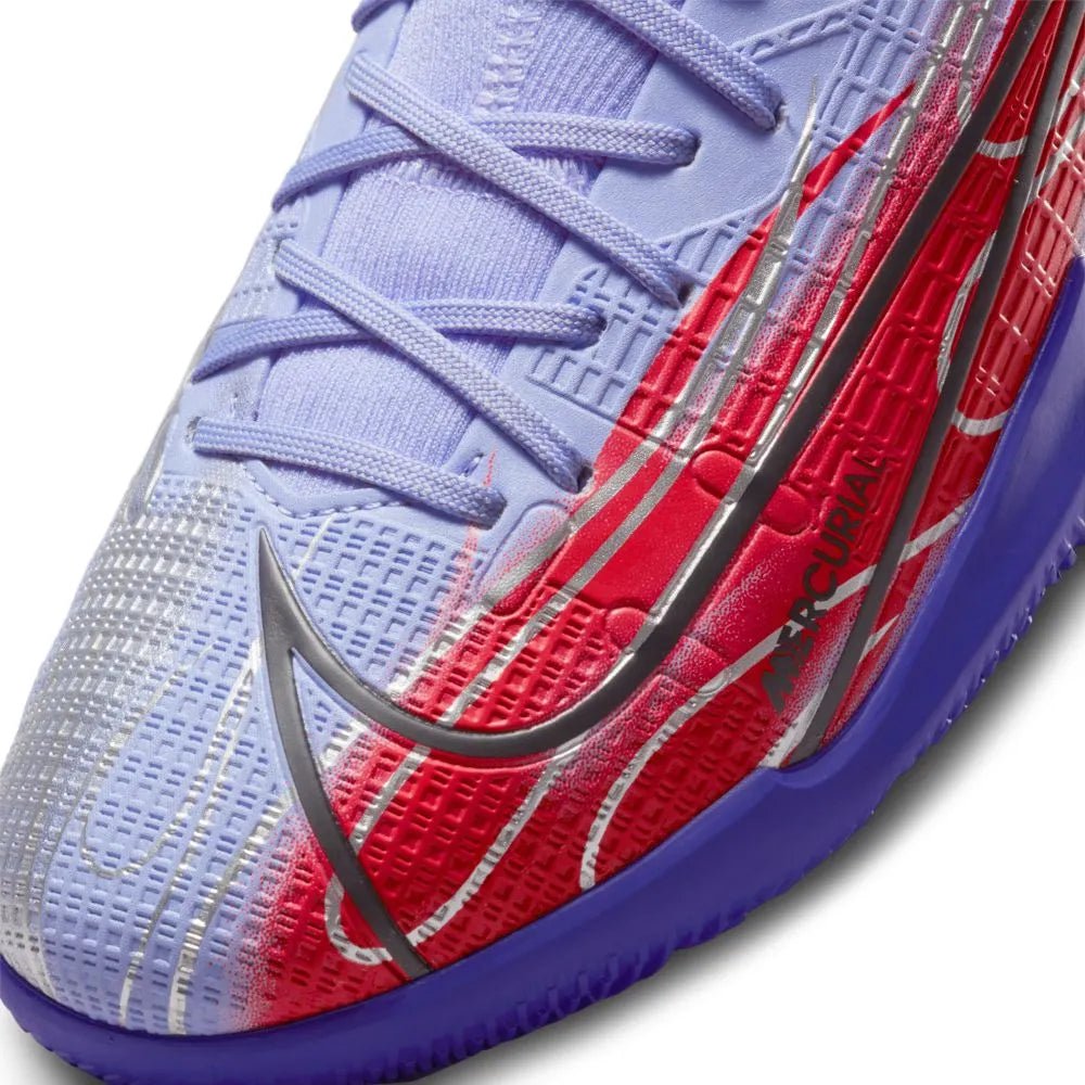 Nike Junior Superfly 8 Academy KM IC - Light Thistle-Bright Crimson