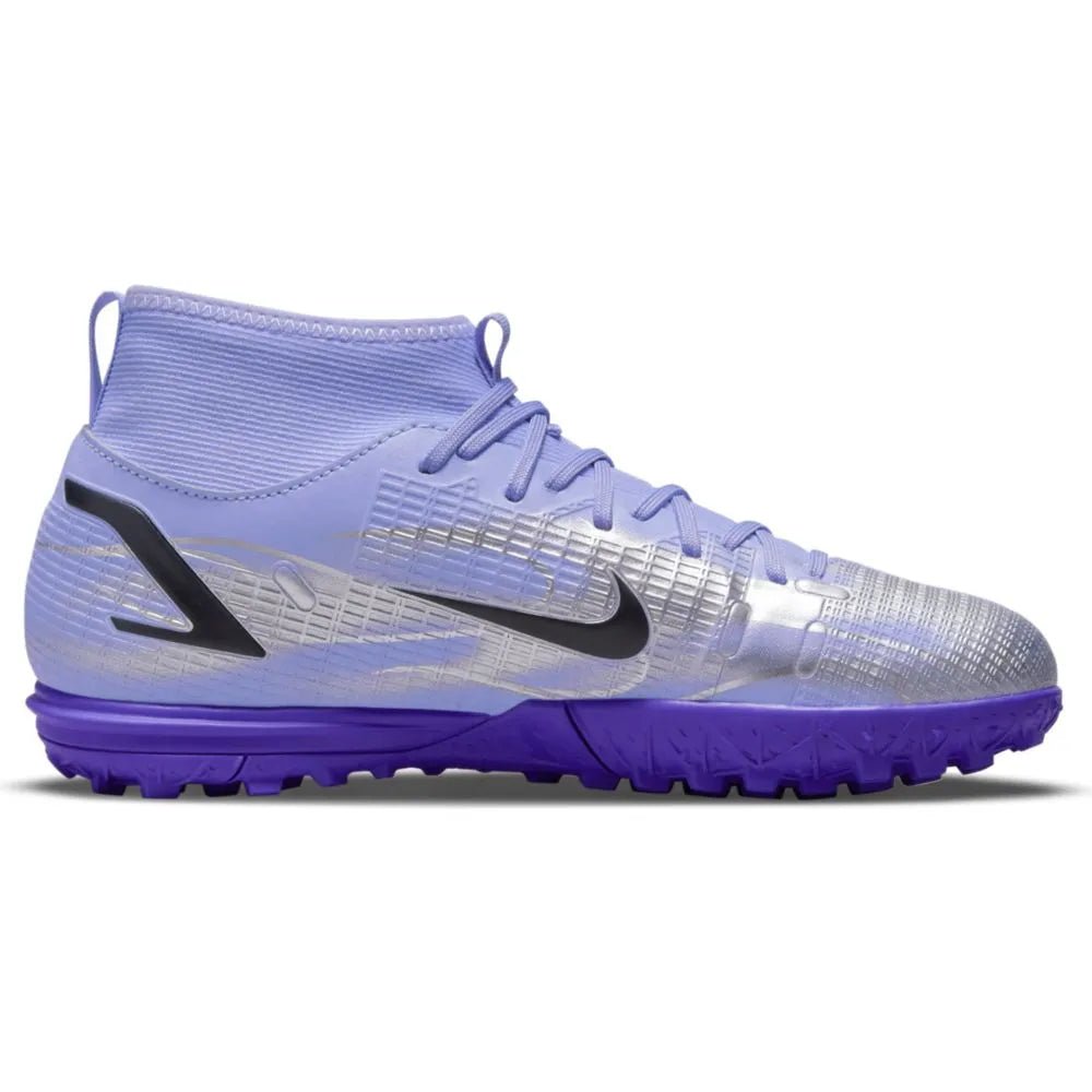 Nike Junior Superfly 8 Academy KM TF - Light Thistle-Bright Crimson