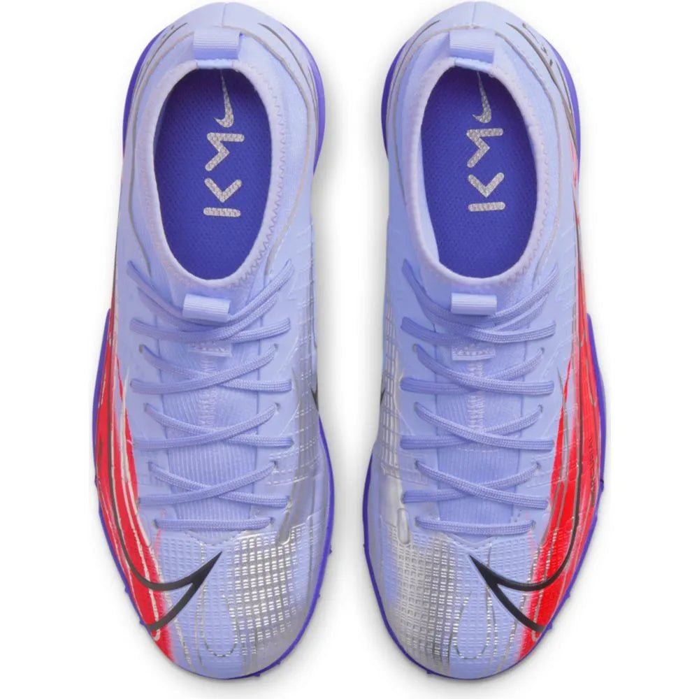 Nike Junior Superfly 8 Academy KM TF - Light Thistle-Bright Crimson