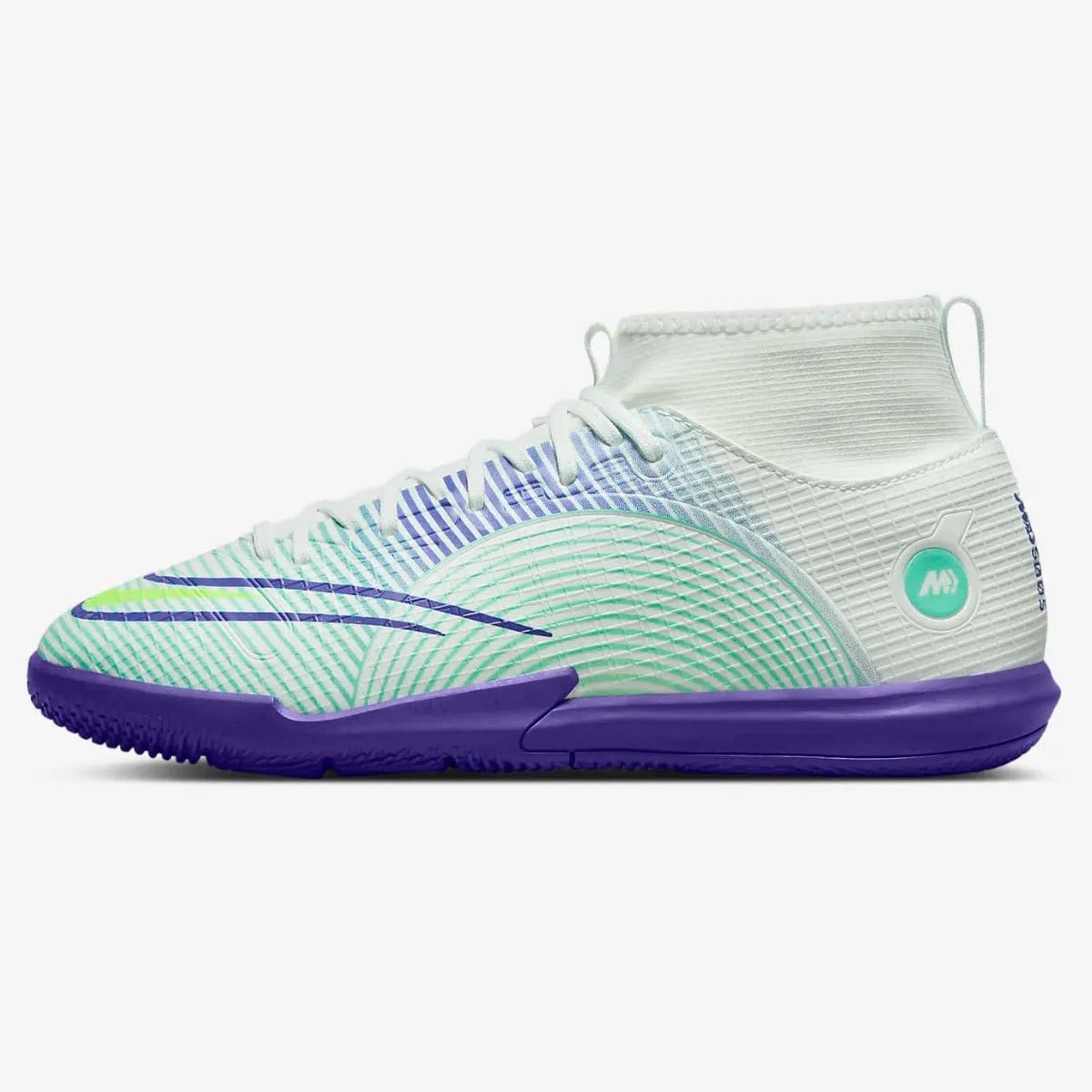 Nike JR Superfly 8 Academy MDS Indoor - Barley Green-Volt (Side 1)
