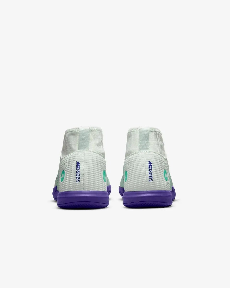 Nike JR Superfly 8 Academy MDS Indoor - Barley Green-Volt (Pair - Back)