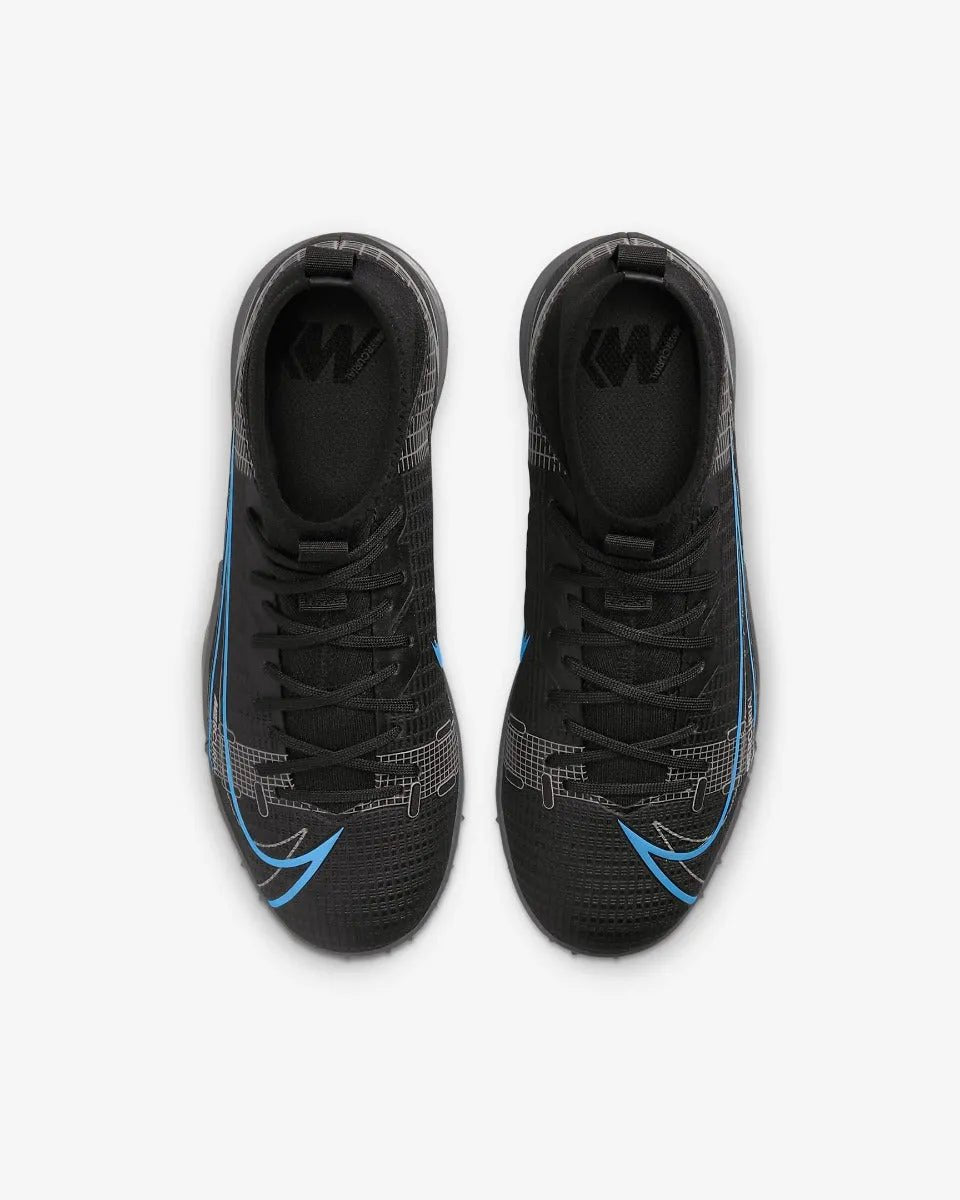 Nike Junior Superfly 8 Academy TF - Black-Blue