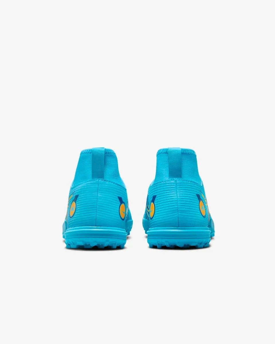 Nike Junior Superfly 8 Academy Turf - Chlorine Blue-Laser Orange