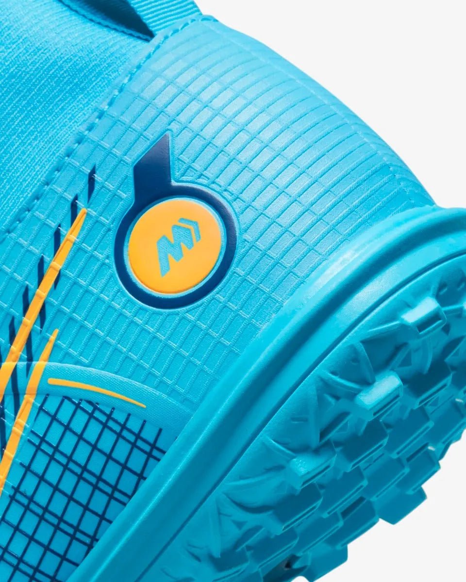 Nike Junior Superfly 8 Academy Turf - Chlorine Blue-Laser Orange