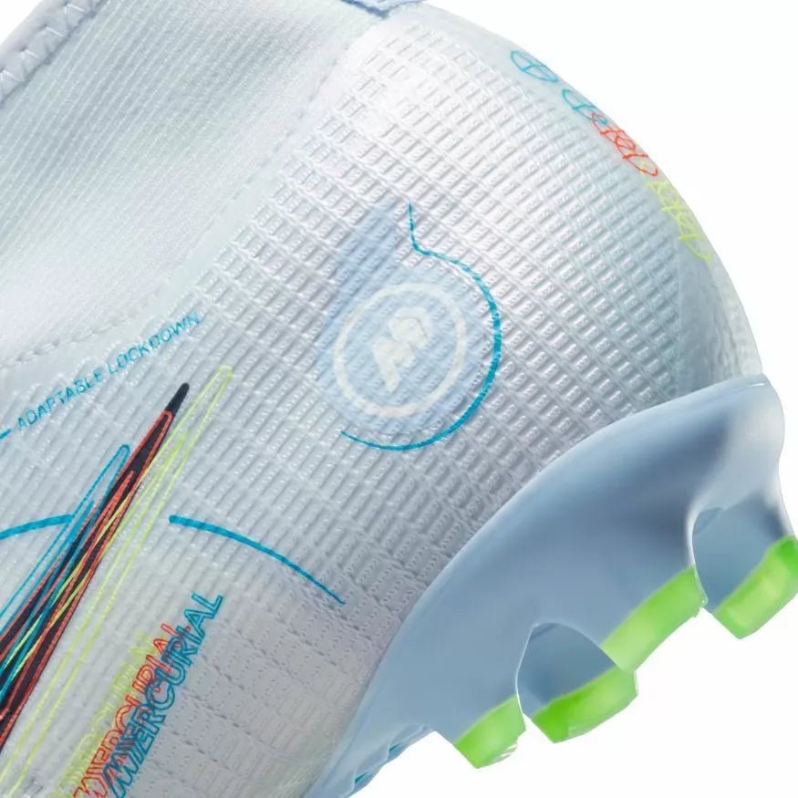 Nike Junior Superfly 8 Pro FG - Grey-Blue
