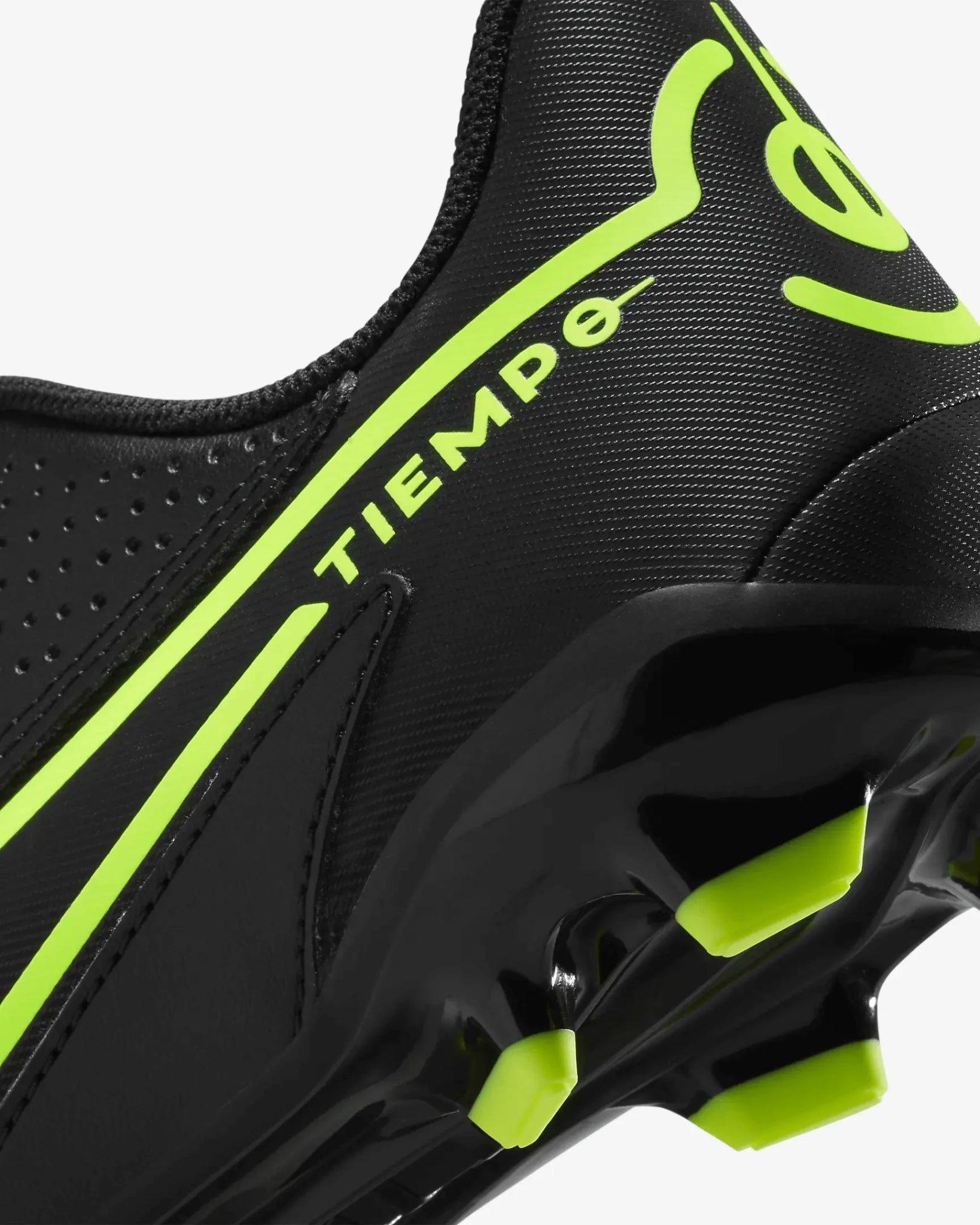 Nike JR Tiempo Legend 9 Club FG/MG Black-Volt