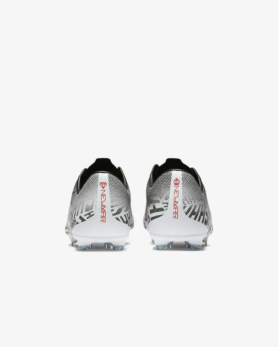 Nike JR Vapor 12 Elite Neymar FG - White-Black-Red
