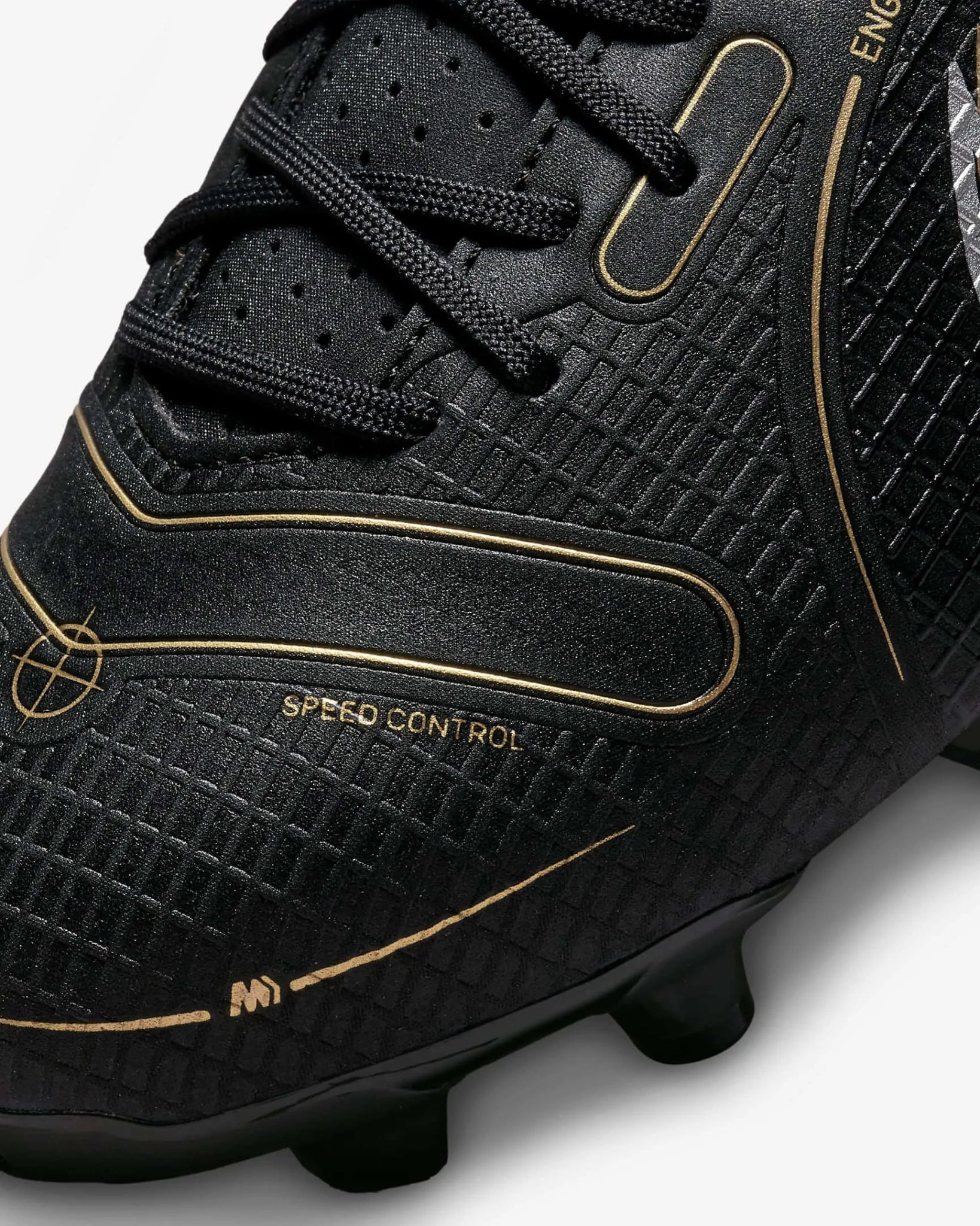 Nike Junior Vapor 14 Academy FG-MG - Black-Gold-Silver