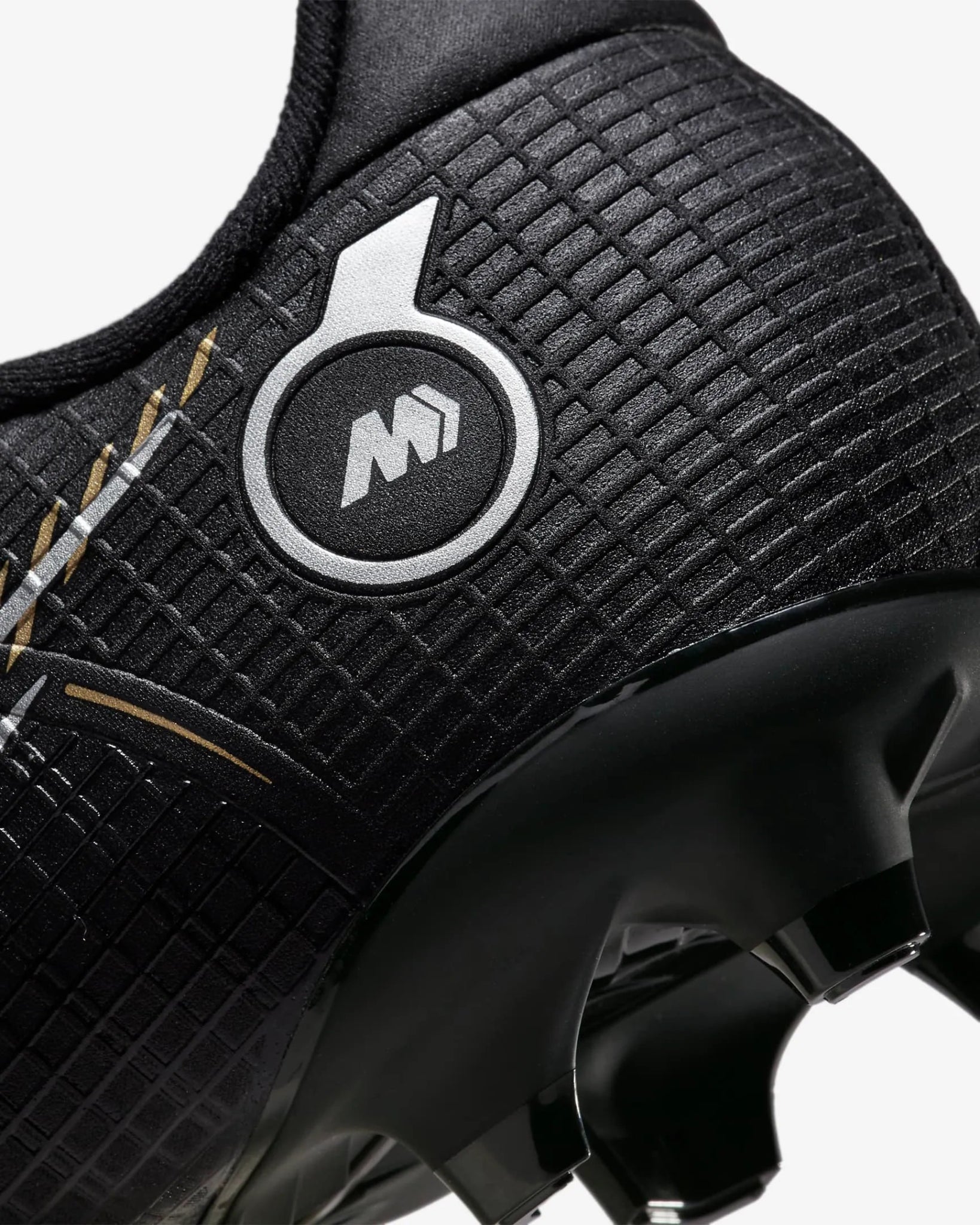 Nike Junior Vapor 14 Academy FG-MG - Black-Gold-Silver