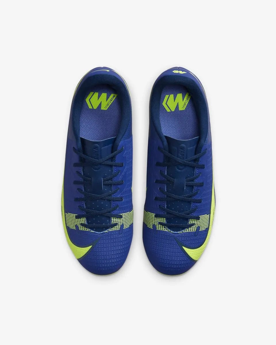 Nike Junior Vapor 14 Academy FG-MG - Lapis-Volt-Blue Void