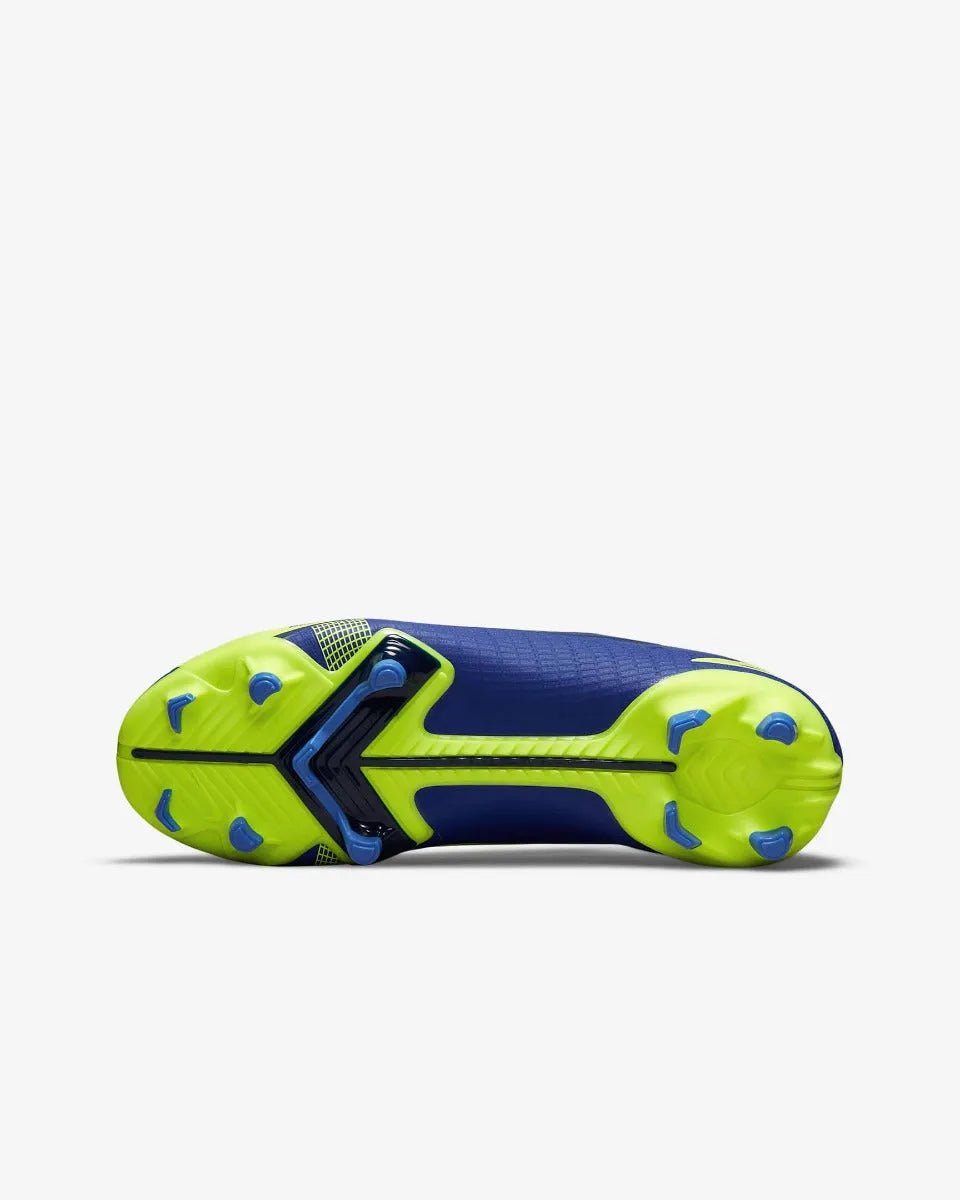 Nike Junior Vapor 14 Academy FG-MG - Lapis-Volt-Blue Void