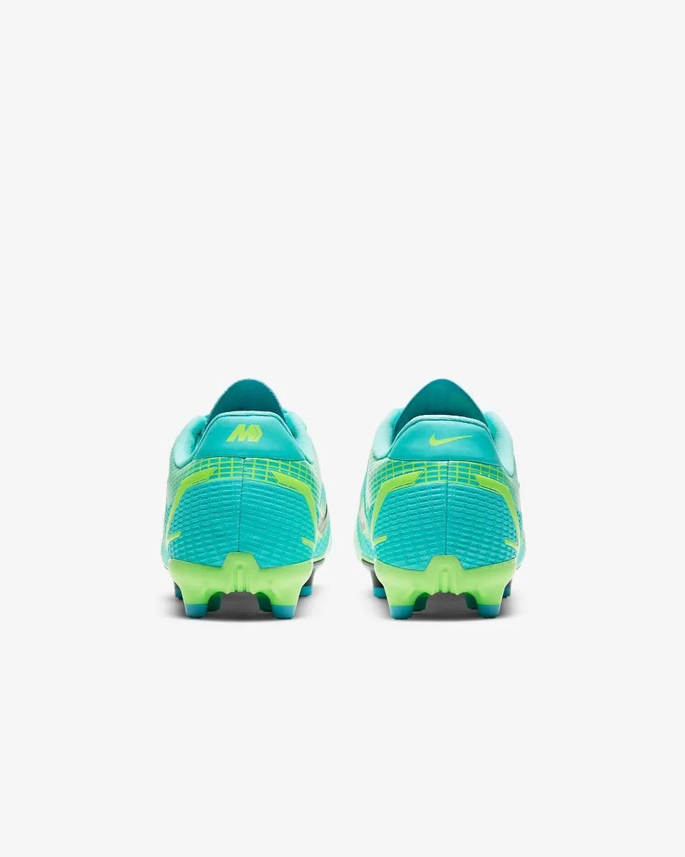 Nike JR Vapor 14 Academy FG-MG - Turquoise-Lime Glow