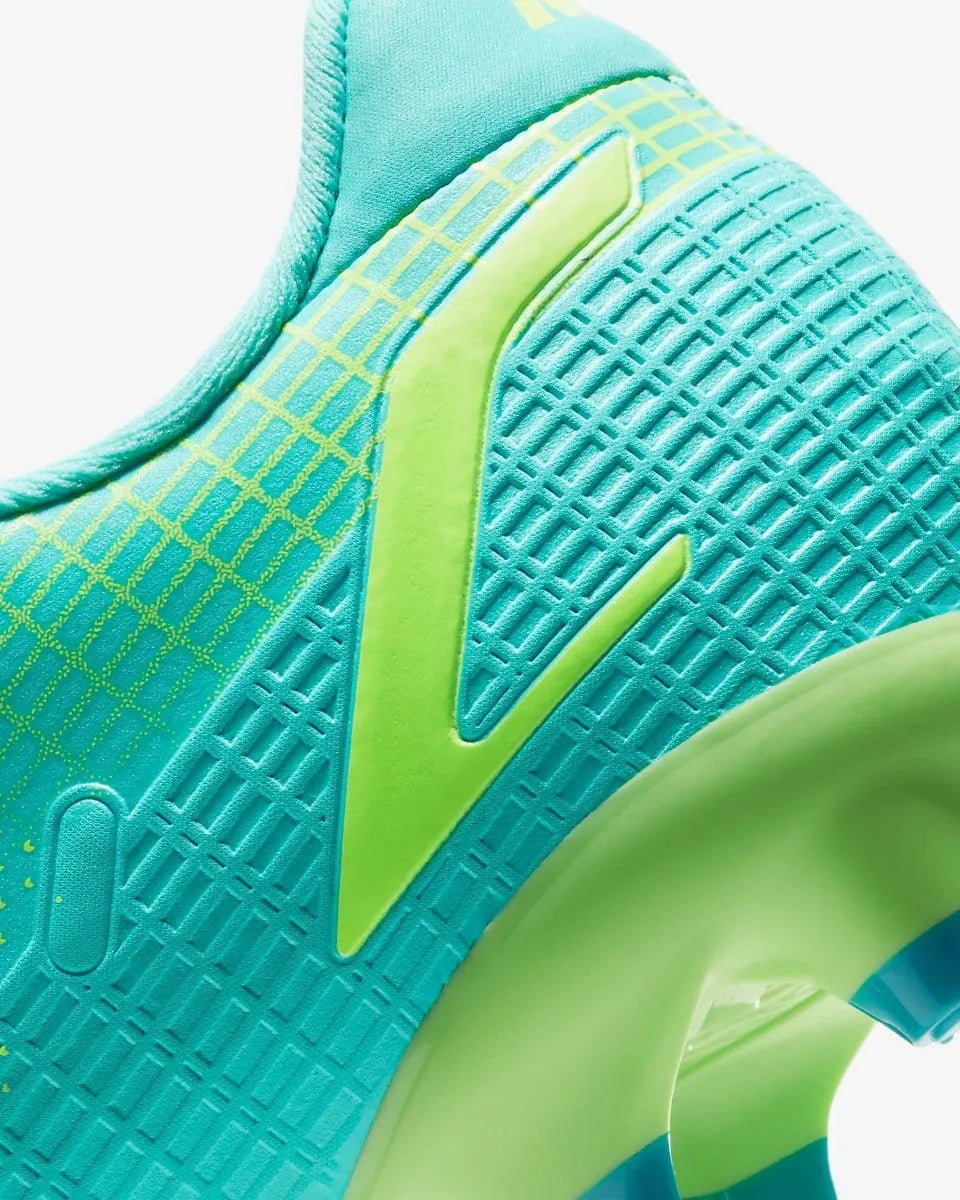 Nike JR Vapor 14 Academy FG-MG - Turquoise-Lime Glow