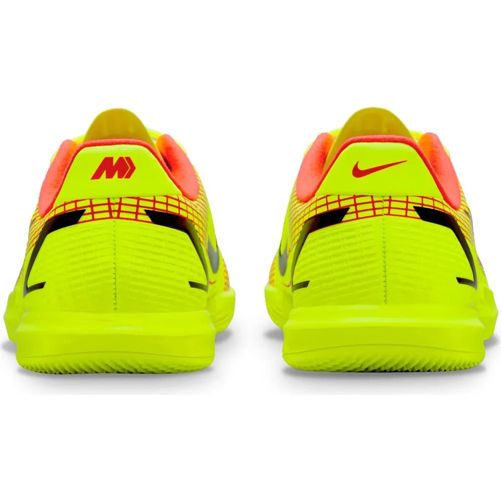 Nike Junior Vapor 14 Academy IC - Volt-Bright Crimson