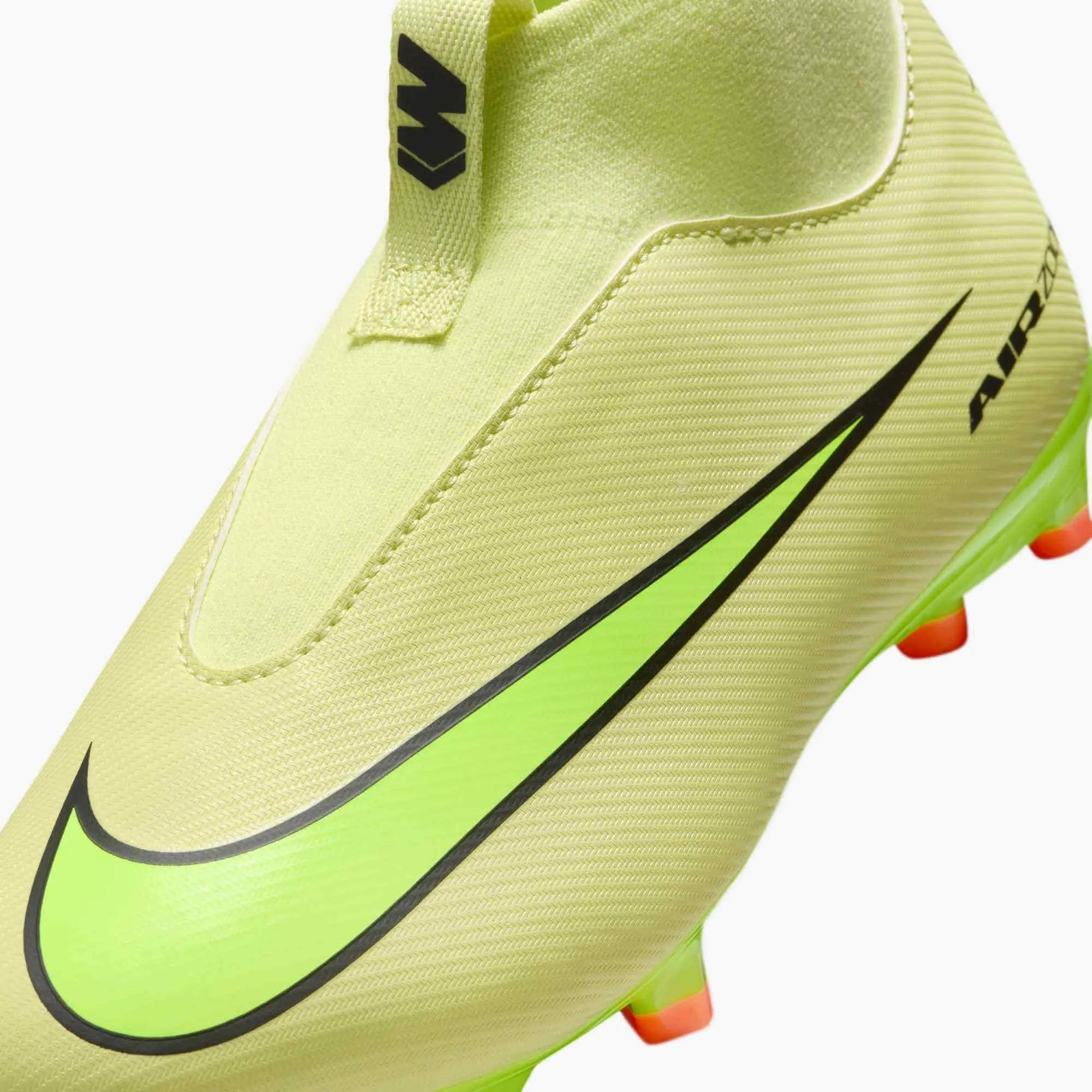 Nike JR Zoom Superfly 10 Academy Firm/Multi Ground Soccer Cleats - Max Voltage Pack (HO25) (Detail 2)