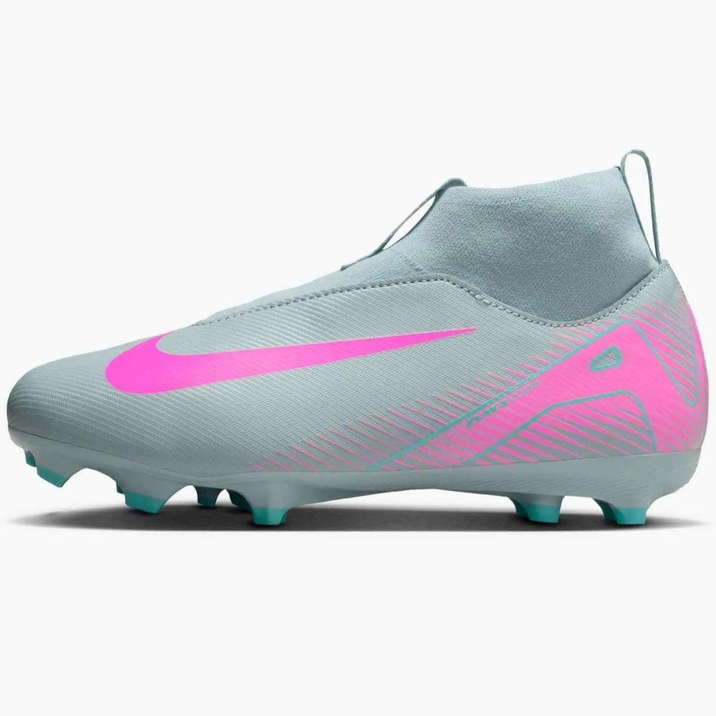 Nike Junior Zoom Superfly 10 Academy Firm/Multi Ground Soccer Cleats - Prism Pack (SU25)