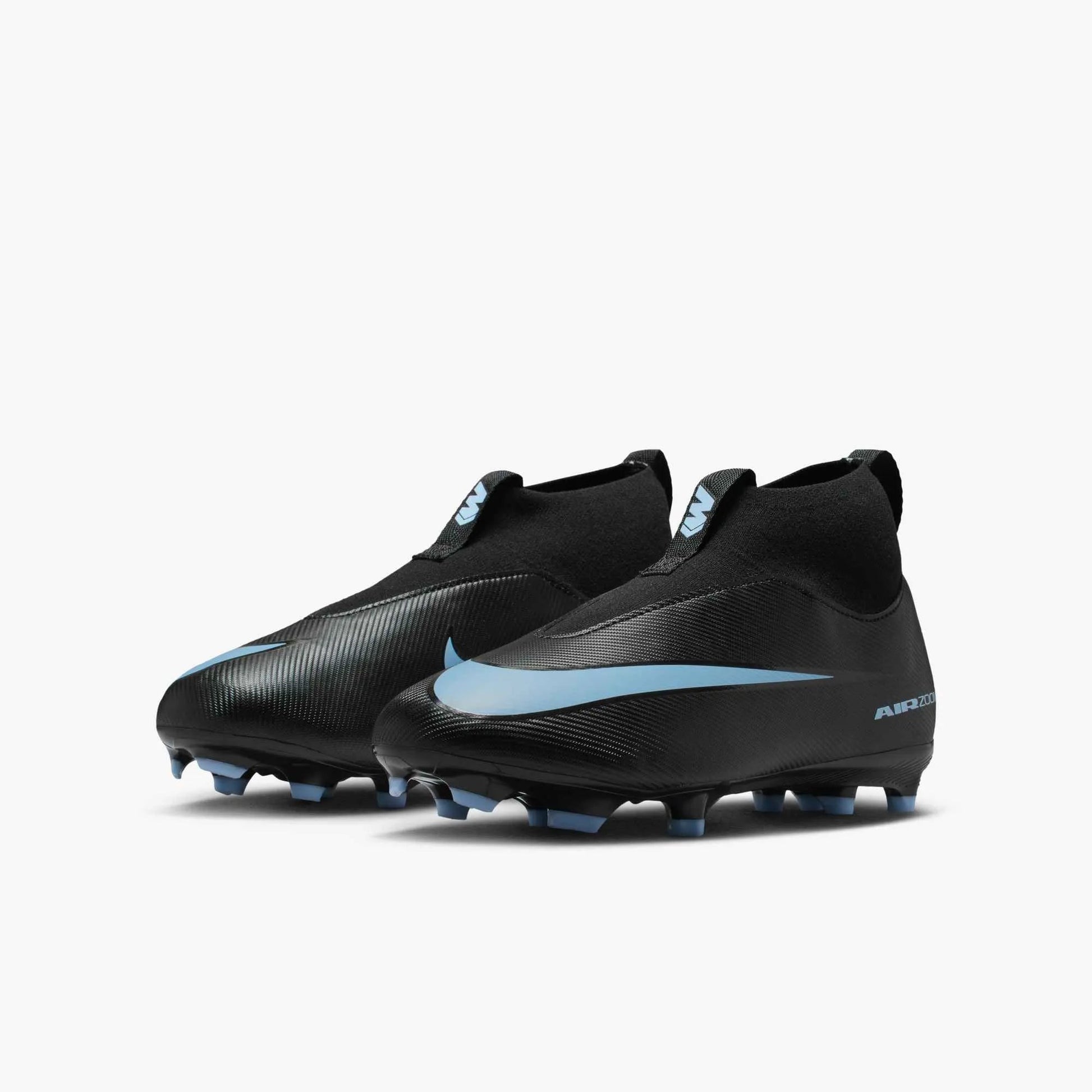 NIke JR Zoom Superfly 10 Academy Firm_Multi Ground Soccer Cleats - Shadow Pack (FA25) (Pair - Lateral)