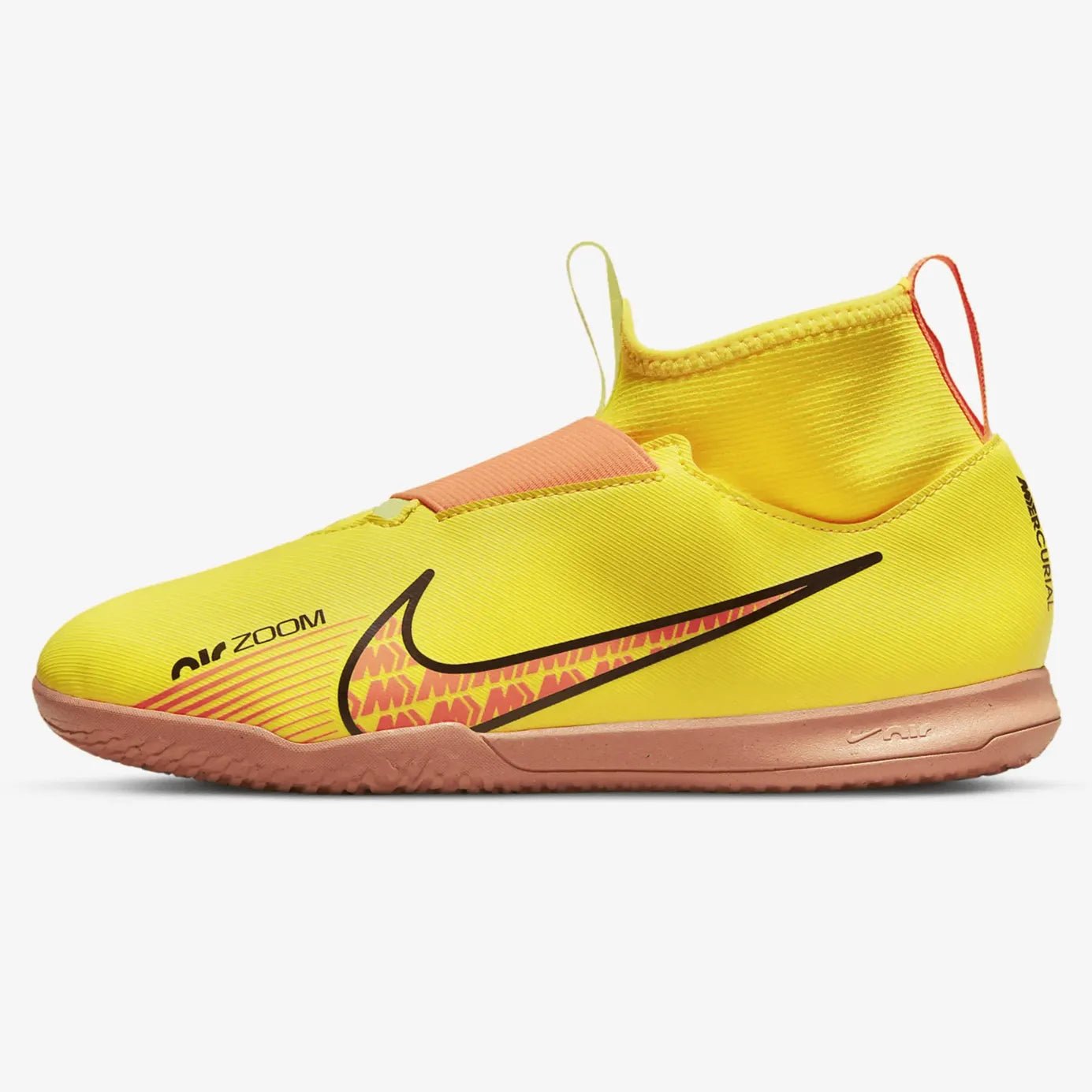 Nike Junior Zoom Superfly 9 Academy Indoor Shoes Yellow Strike