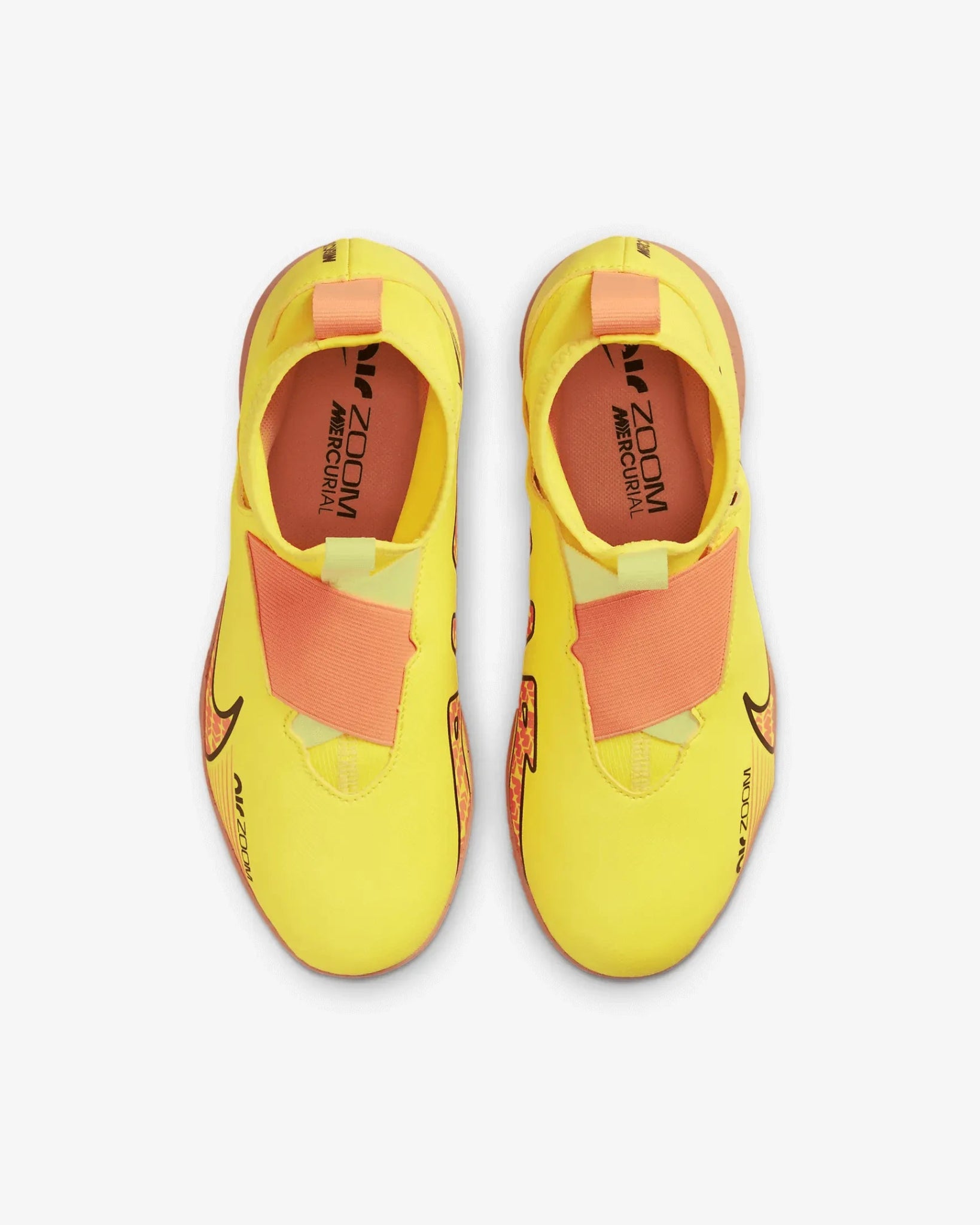Nike Junior Zoom Superfly 9 Academy Indoor Shoes Yellow Strike