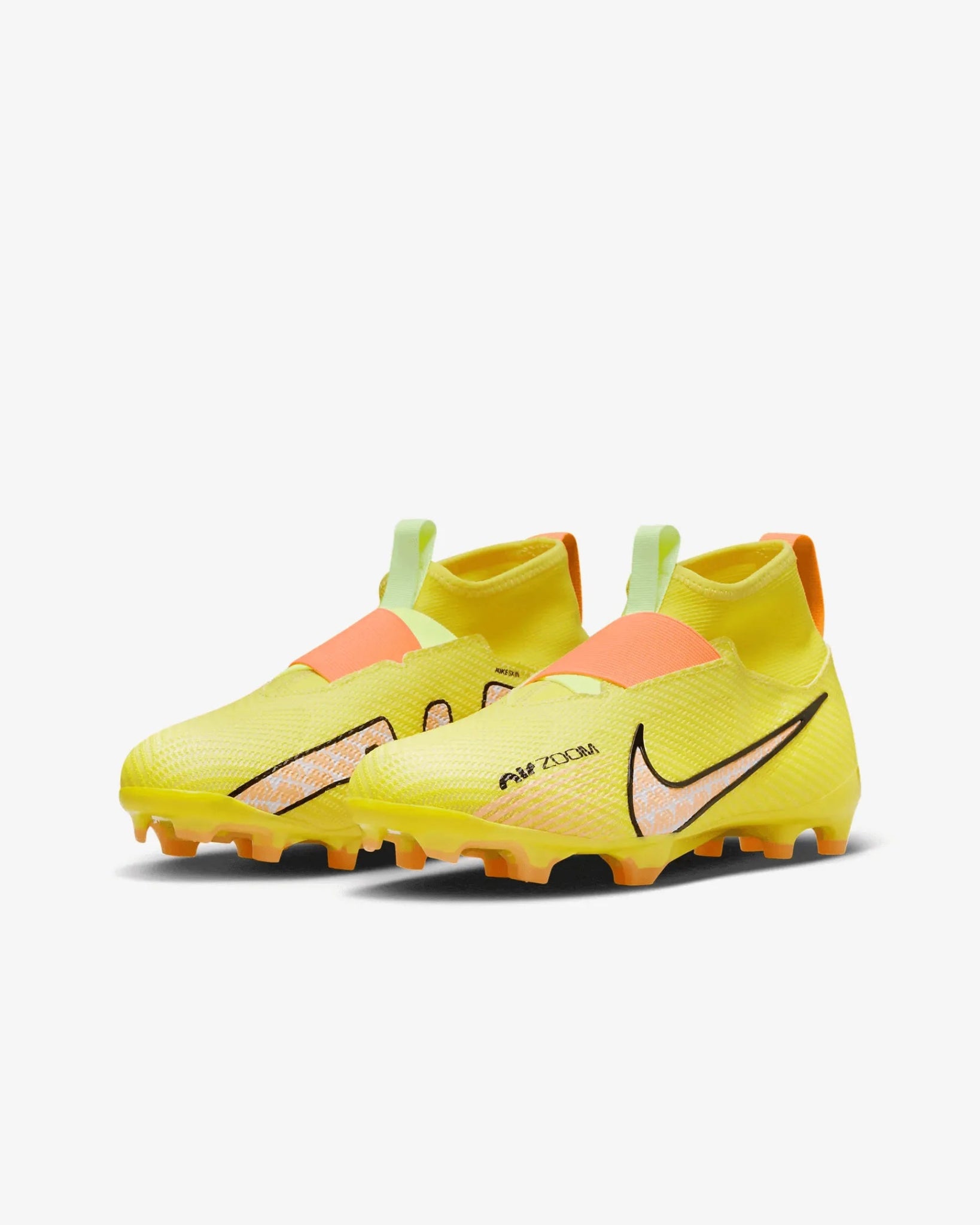 Nike Junior Zoom Superfly 9 Pro FG - Yellow Strike-Sunset Glow