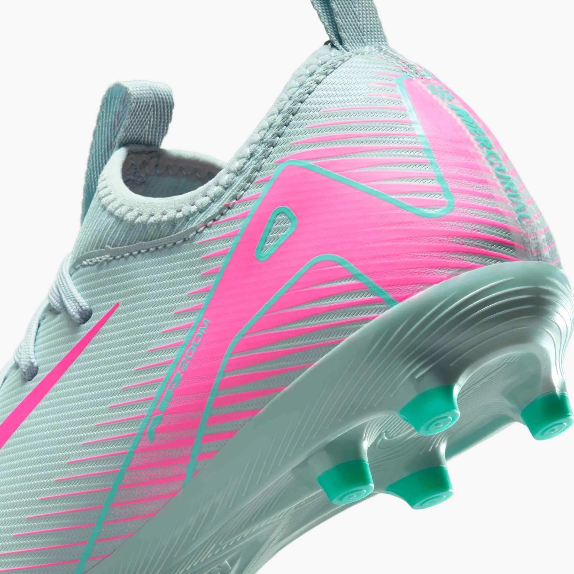 Nike Junior Zoom Vapor 16 Academy Firm/Multi Ground Soccer Cleats - Prism Pack (SU25)
