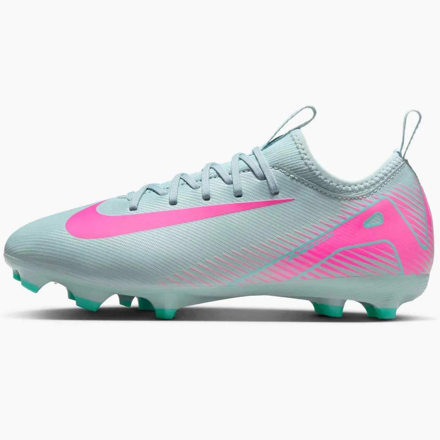 Nike Junior Zoom Vapor 16 Academy Firm/Multi Ground Soccer Cleats - Prism Pack (SU25)