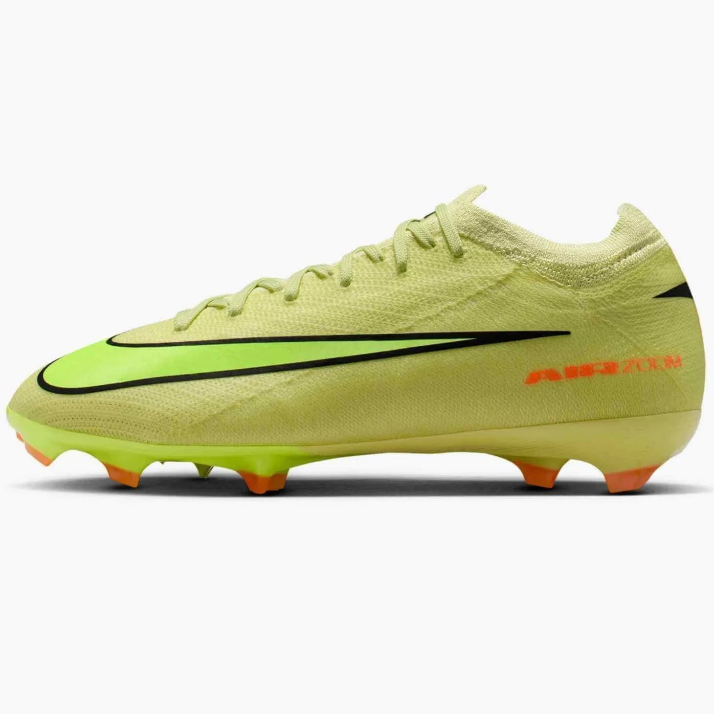 Nike JR Zoom Vapor 16 Pro Firm Ground Soccer Cleats - Max Voltage (HO25) (Side 1)