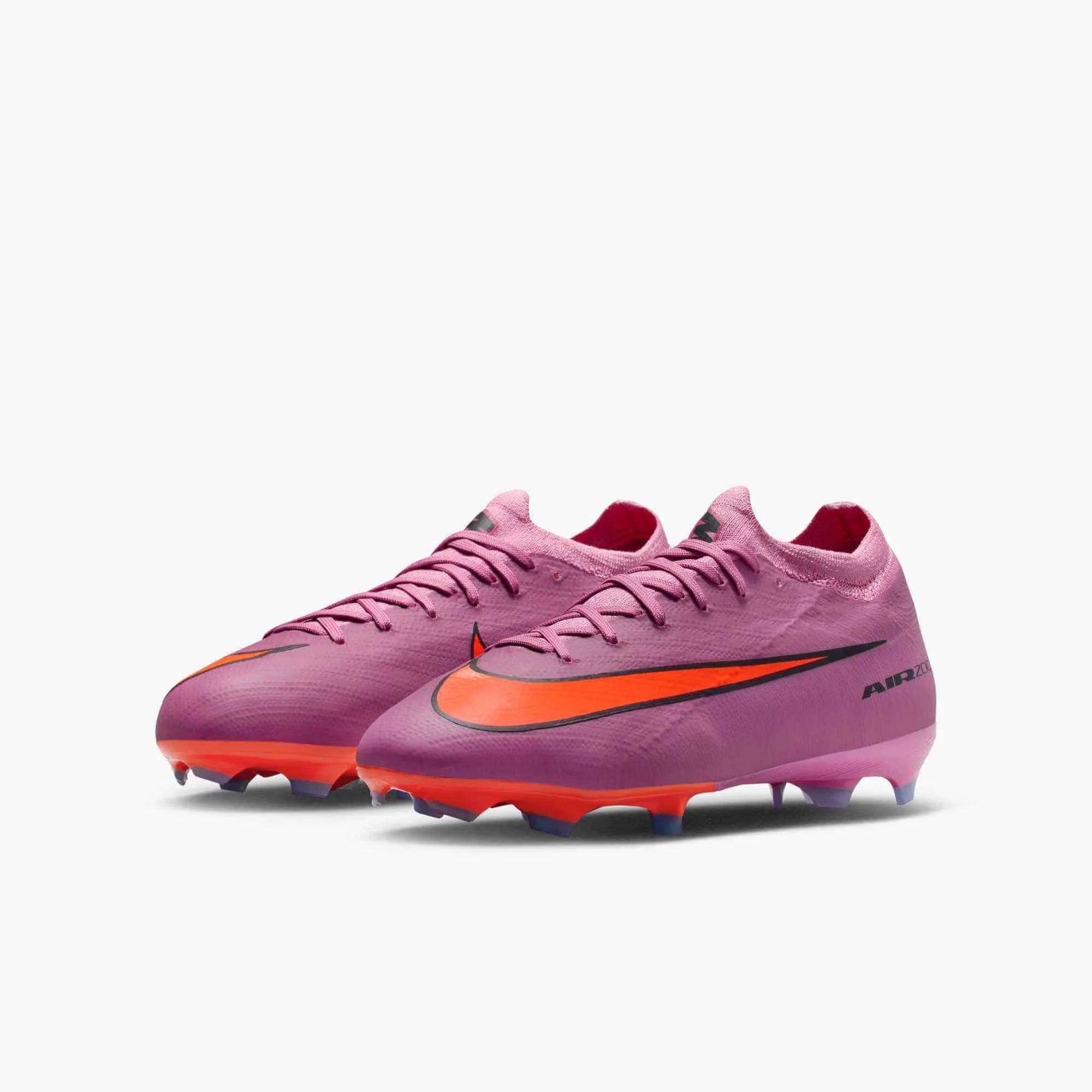 Nike JR Zoom Vapor 16 Pro Firm Ground Soccer Cleats - Scary Good Pack (FA25) (Pair - Lateral)