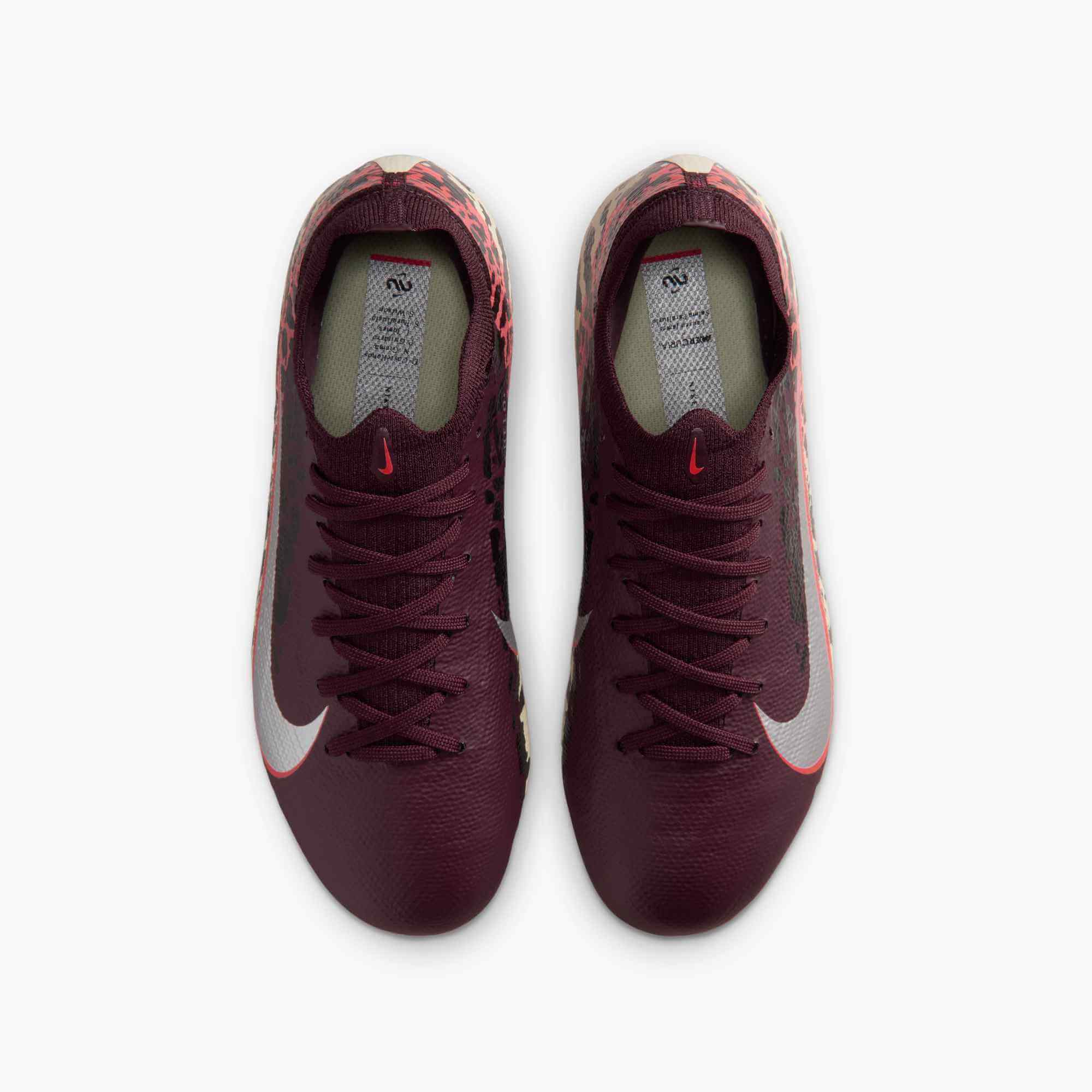 Nike Junior Zoom Vapor 16 Pro NU3 Firm Ground Soccer Cleats - United NU3 Pack (SU26) (Pair - Top)