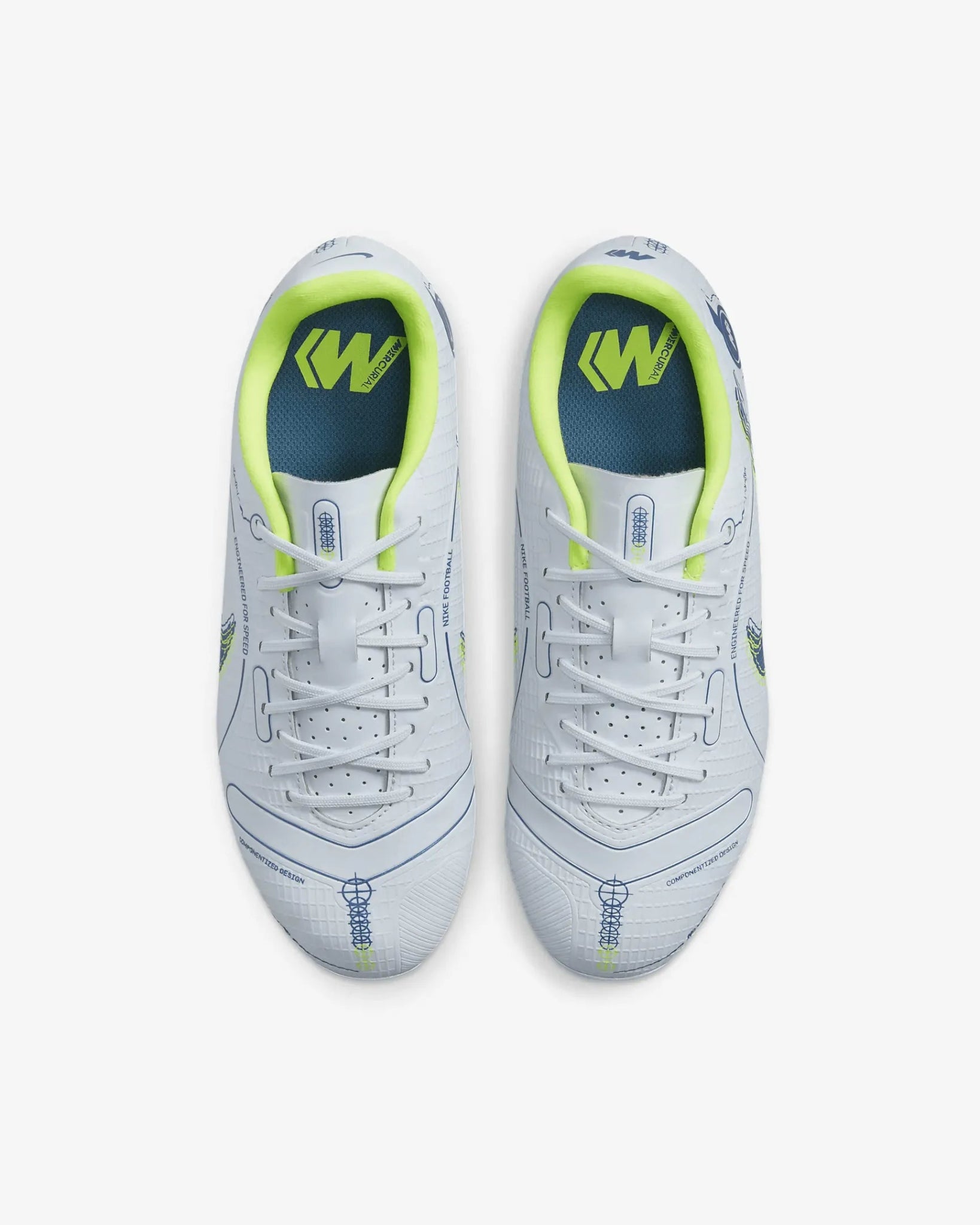 Nike Kids Mercurial Vapor 14 Academy FG-MG - Grey-Blue