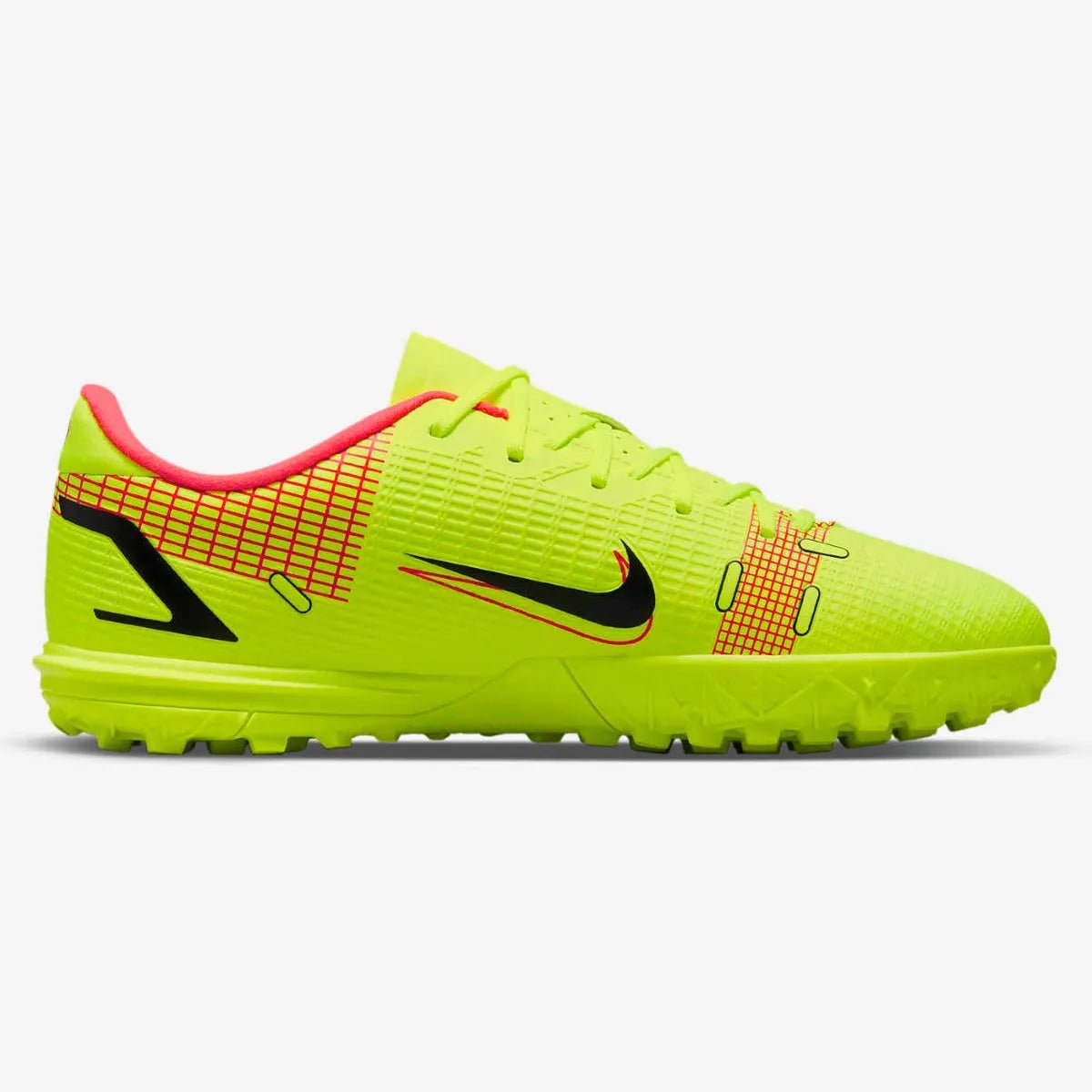 Nike Kids Superfly 8 Academy TF - Volt-Bright Crimson (Side 2)