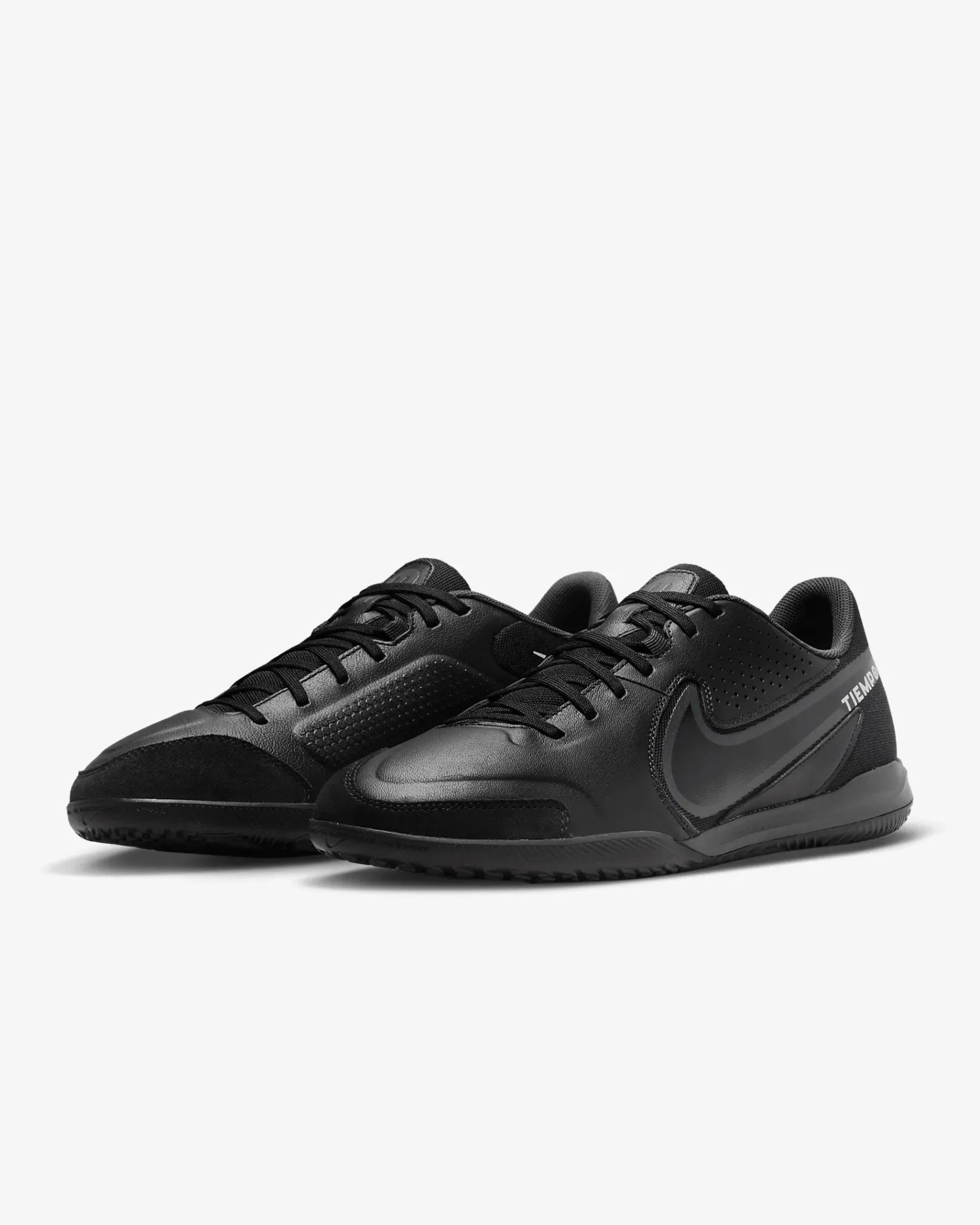 Nike Legend 9 Academy Indoor - Black-Smoke Grey (Pair - Diagonal)