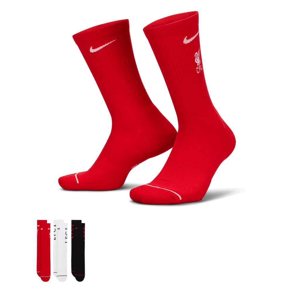 Nike Liverpool Everyday Socks 3 Pairs
