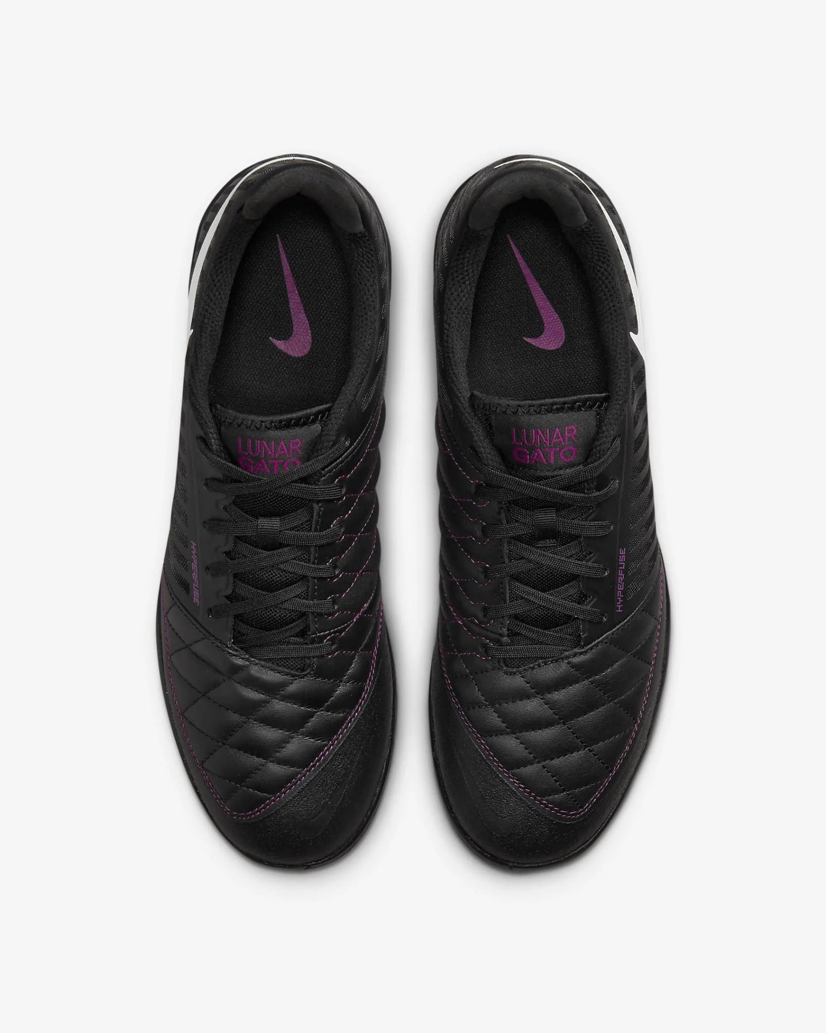Nike Lunar Gato II Indoor - Black-White